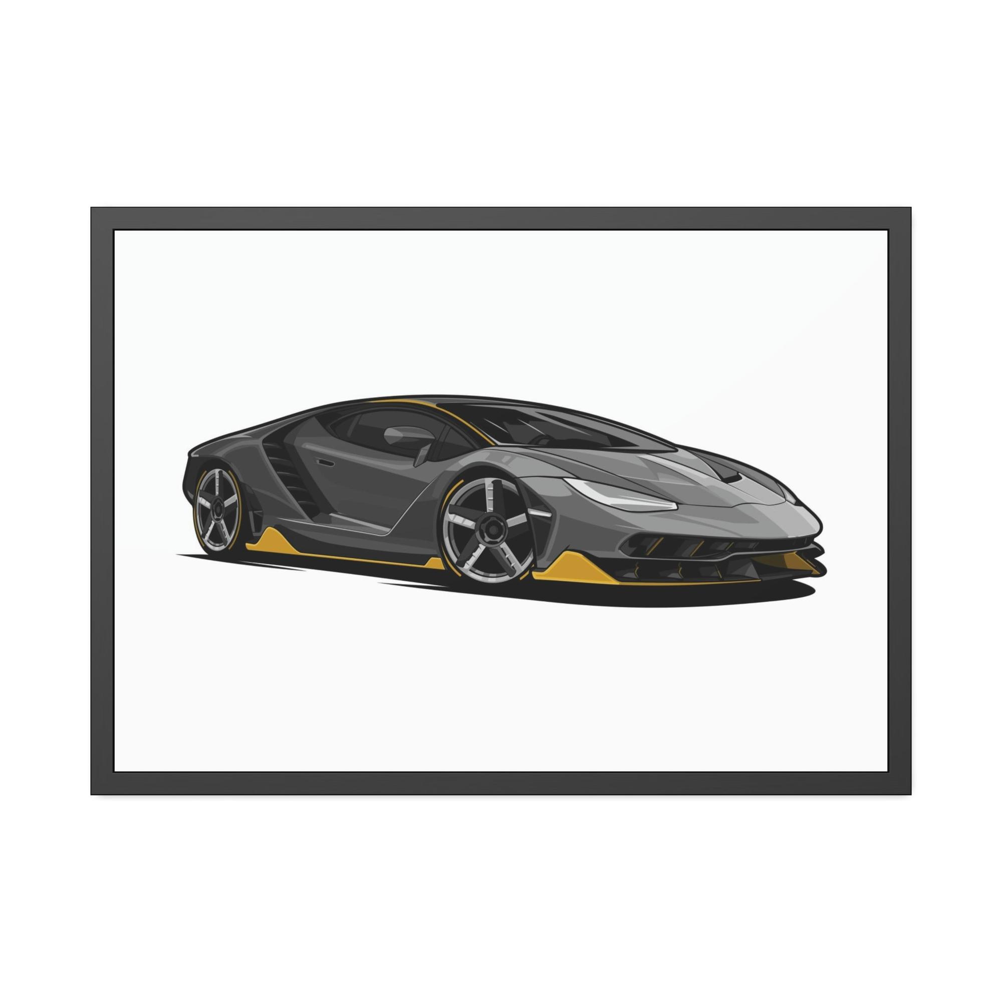 Lamborghini Lamborghini Legacy: Exquisite Canvas & Poster Art and Wall Print