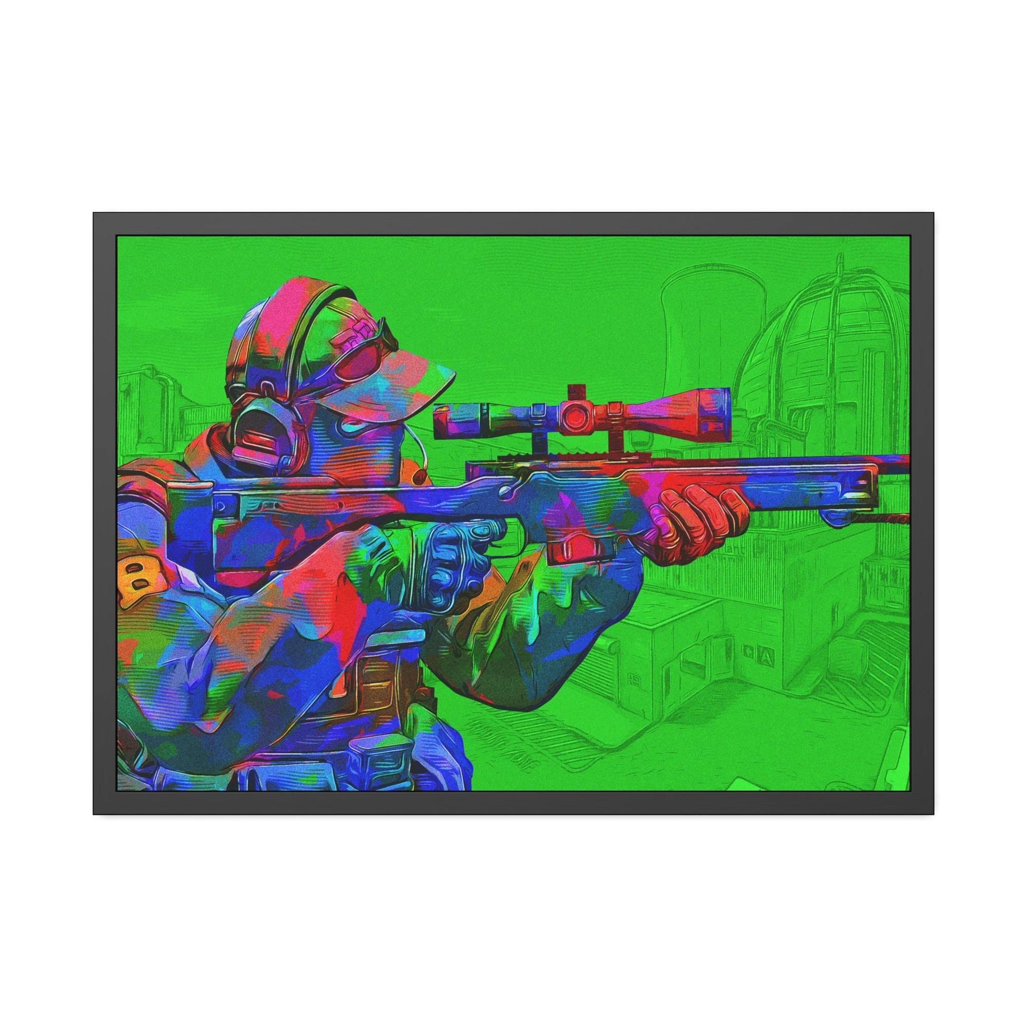 Counter Strike Counter Strike: Captivating Wall Art on Framed Poster & Canvas