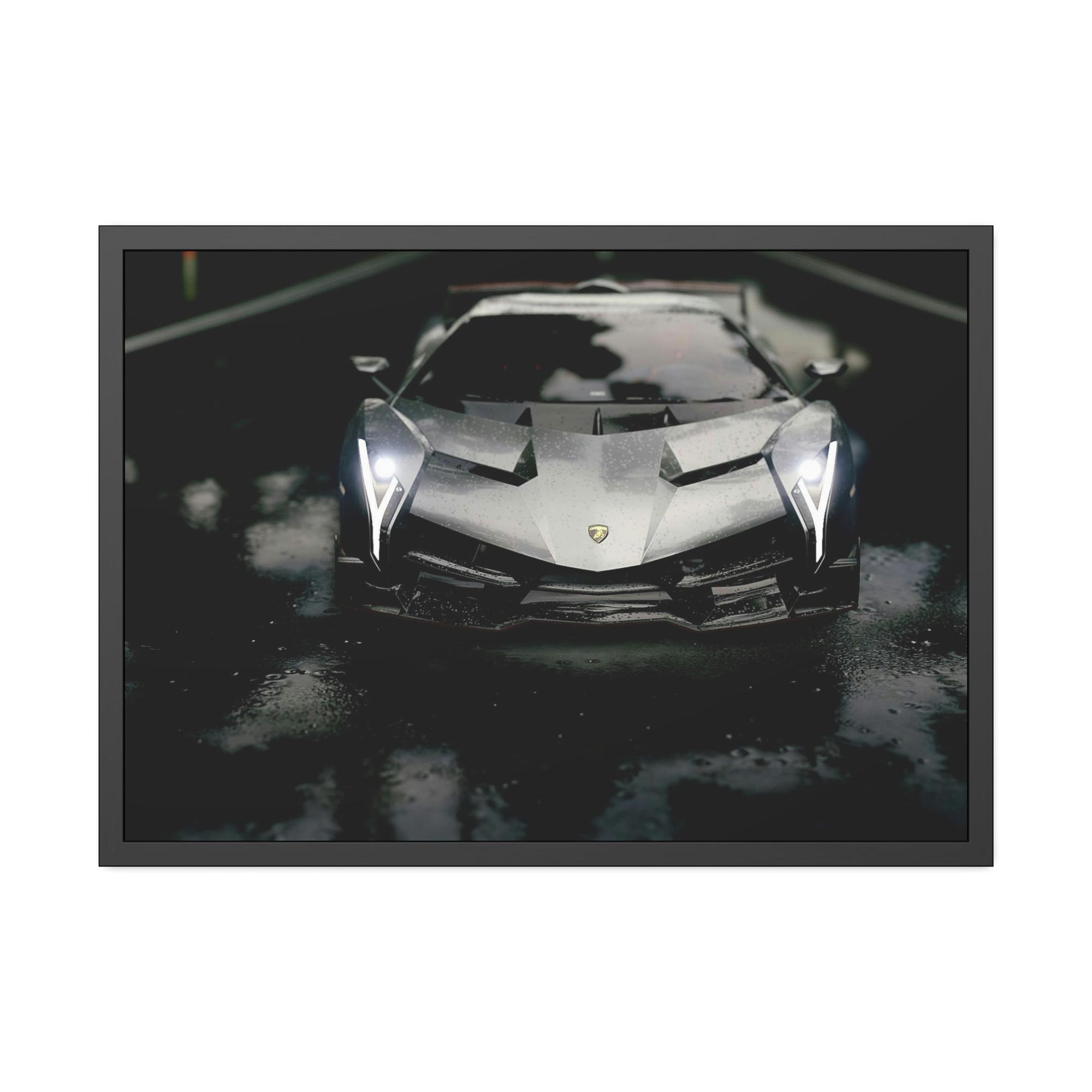 Lamborghini The Art of Luxury: Lamborghini Fine Art Canvas & Posters Print for Auto Lovers