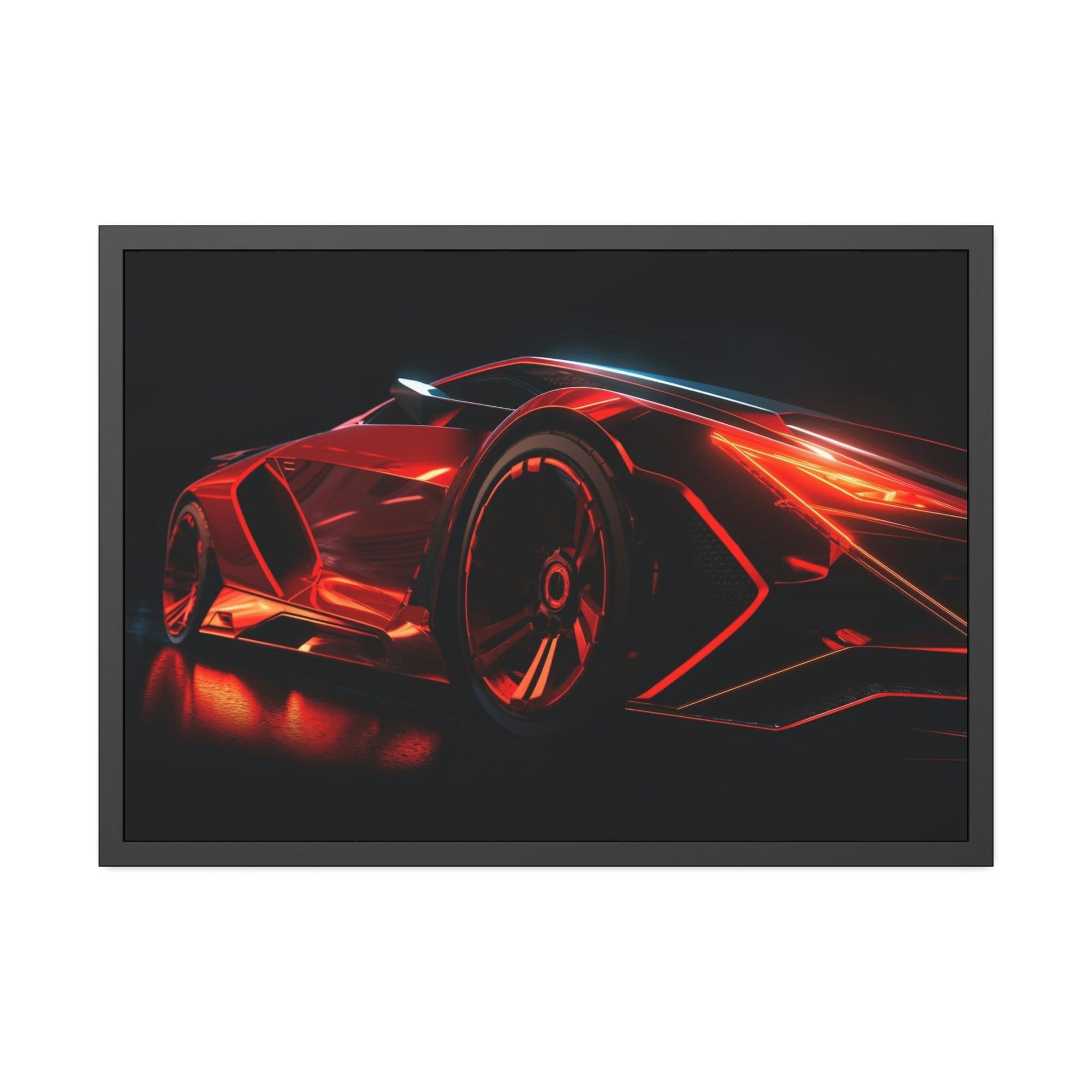 Lamborghini Italian Supercar Artistry: Framed Canvas & Poster Art with Lamborghini