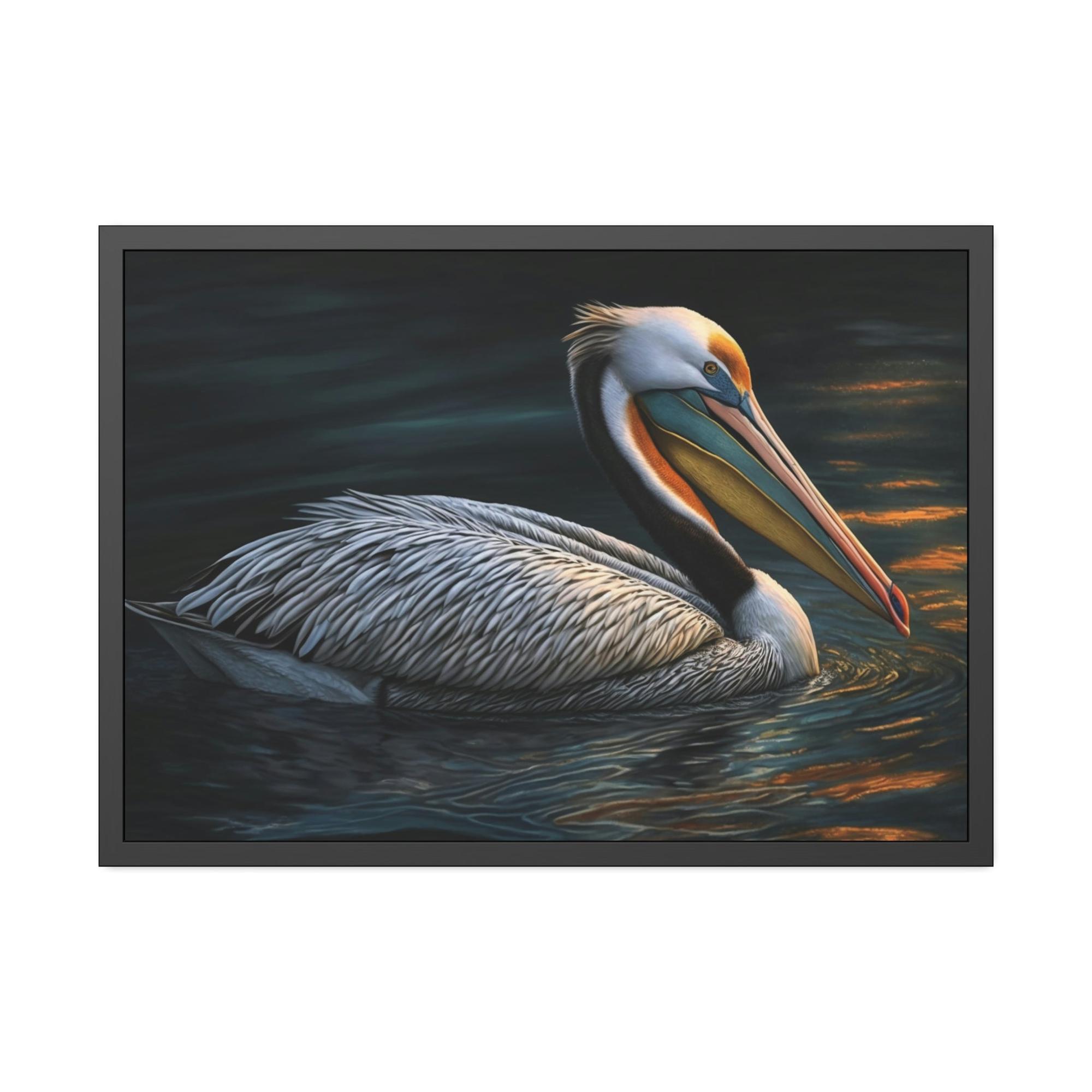 Pelicans Pelican Paradise: A Coastal Canvas Getaway