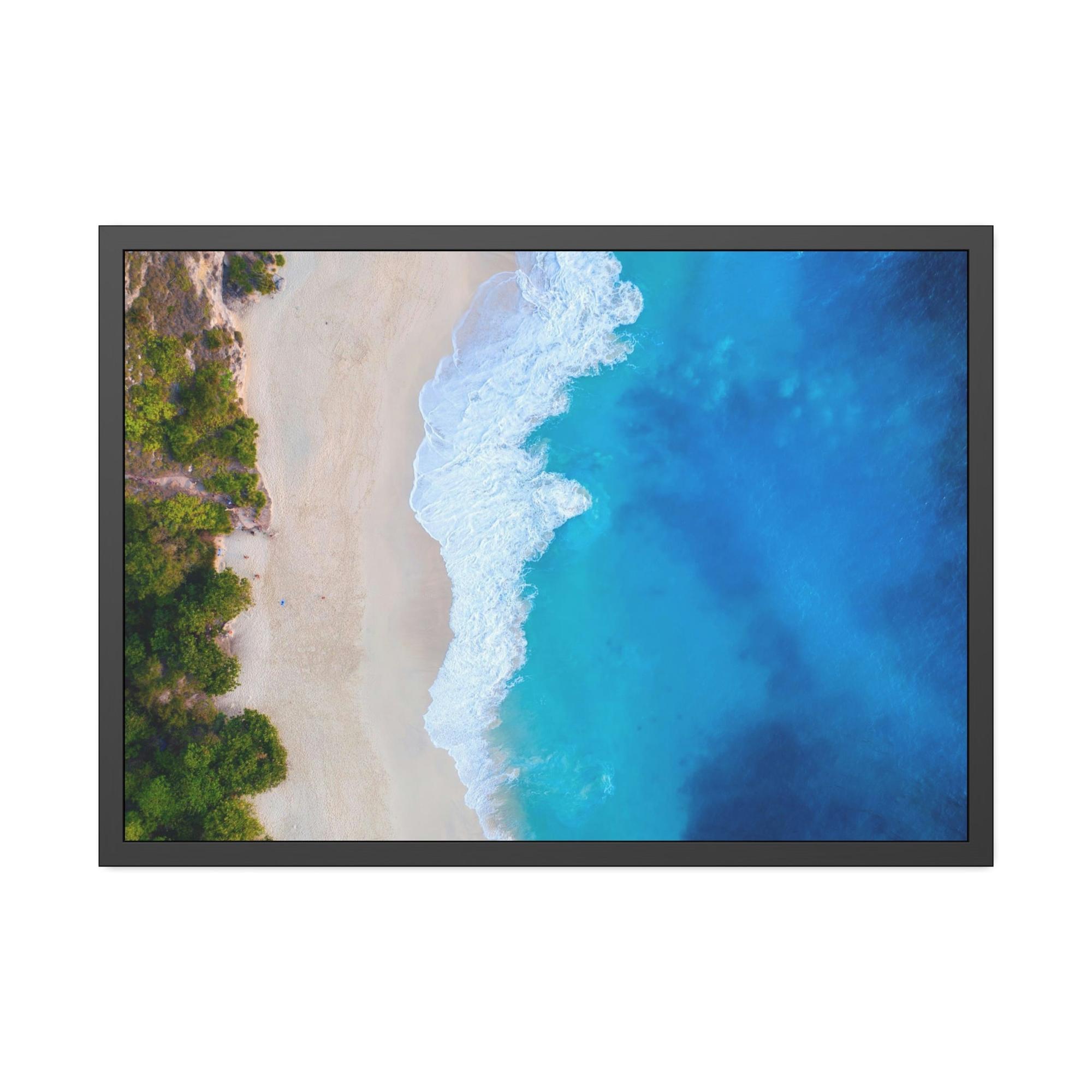 Tropical Beach Tropical Rhapsody: A Symphony of Color