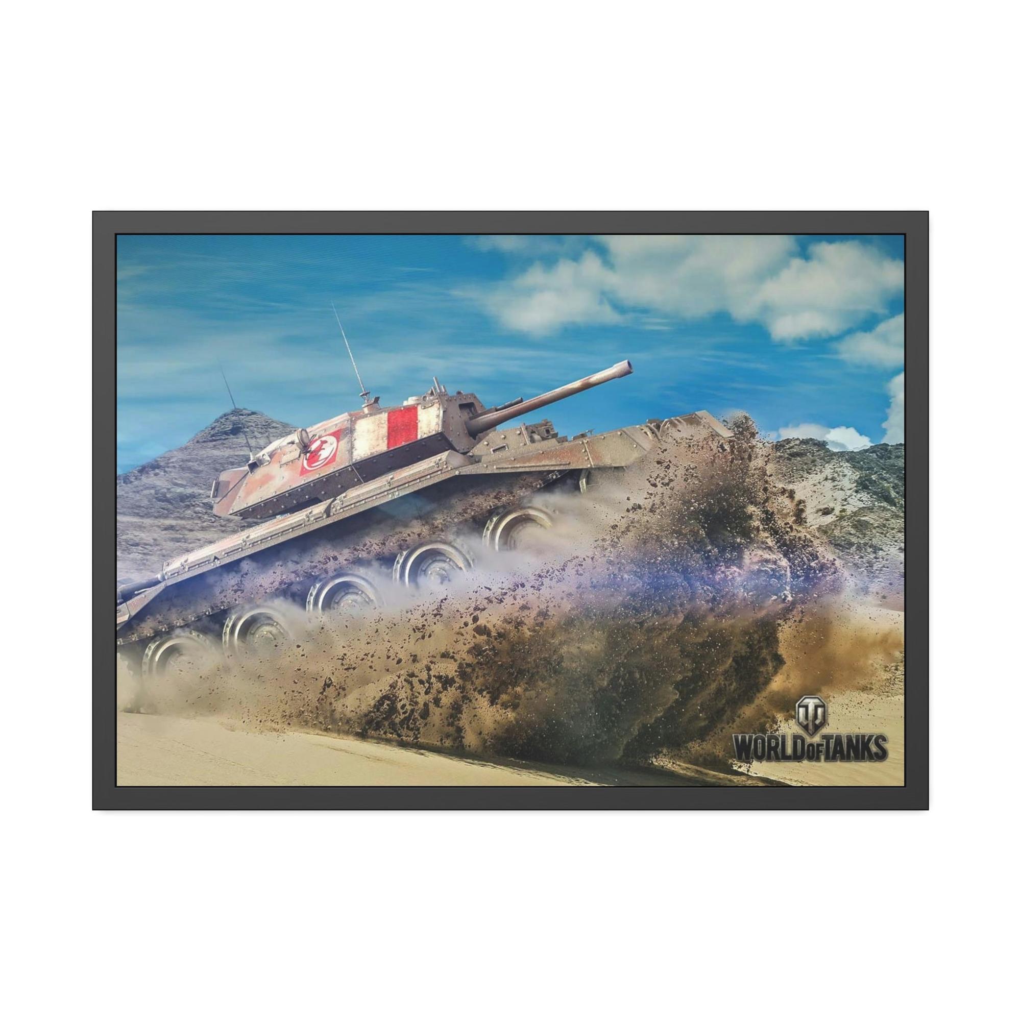 World Of Tanks Metal Warriors: Captivating World of Tanks Canvas & Poster Wall Art