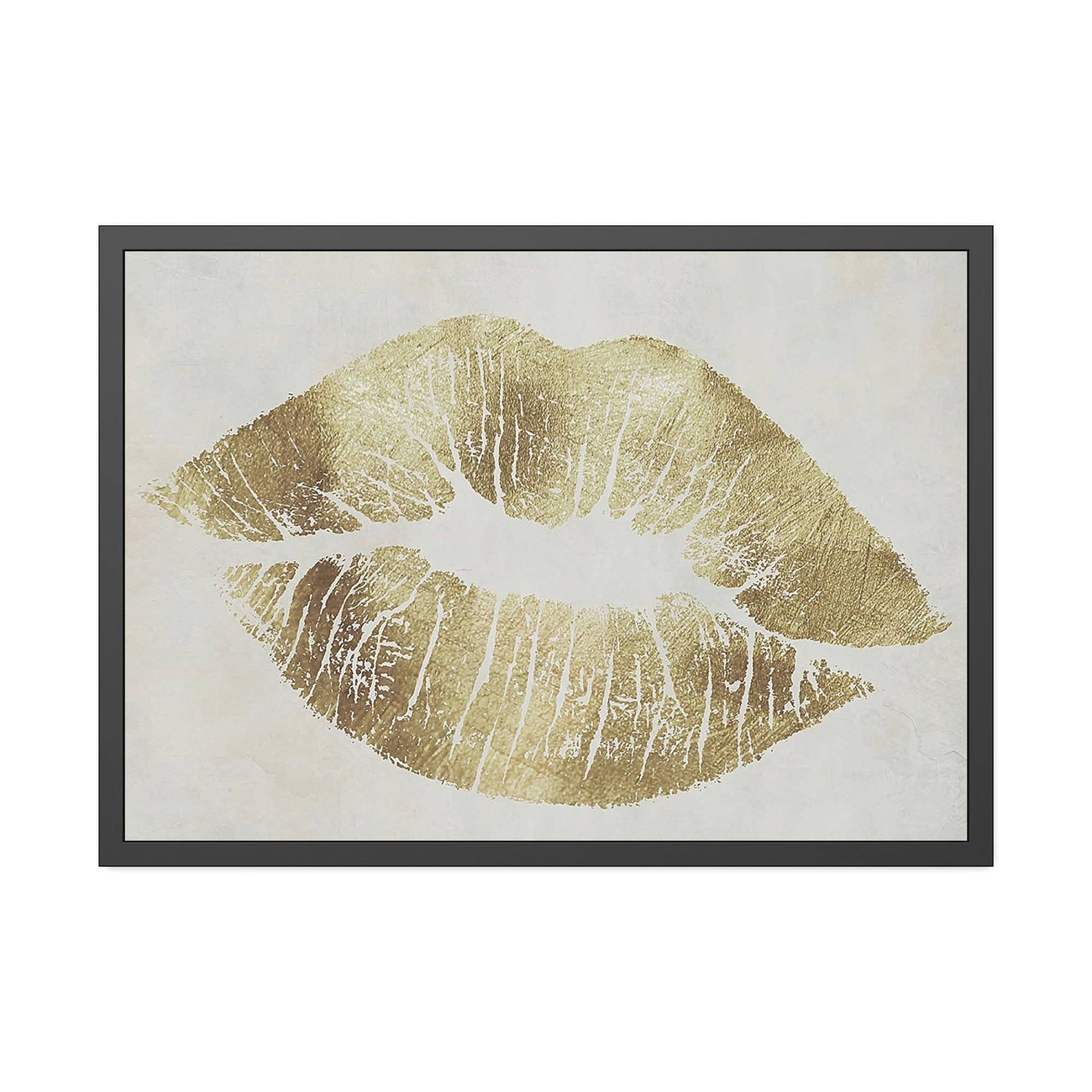 Gold The Beauty of Gold: Striking Wall Art on Natural Canvas