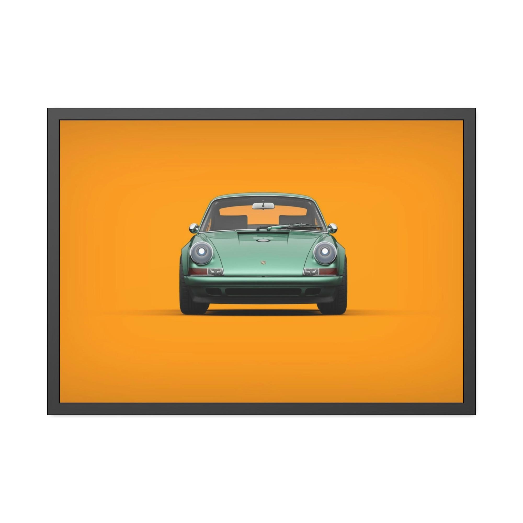 Porsche The Porsche Dream: A Natural Canvas & Poster Print of the Iconic Luxury Car