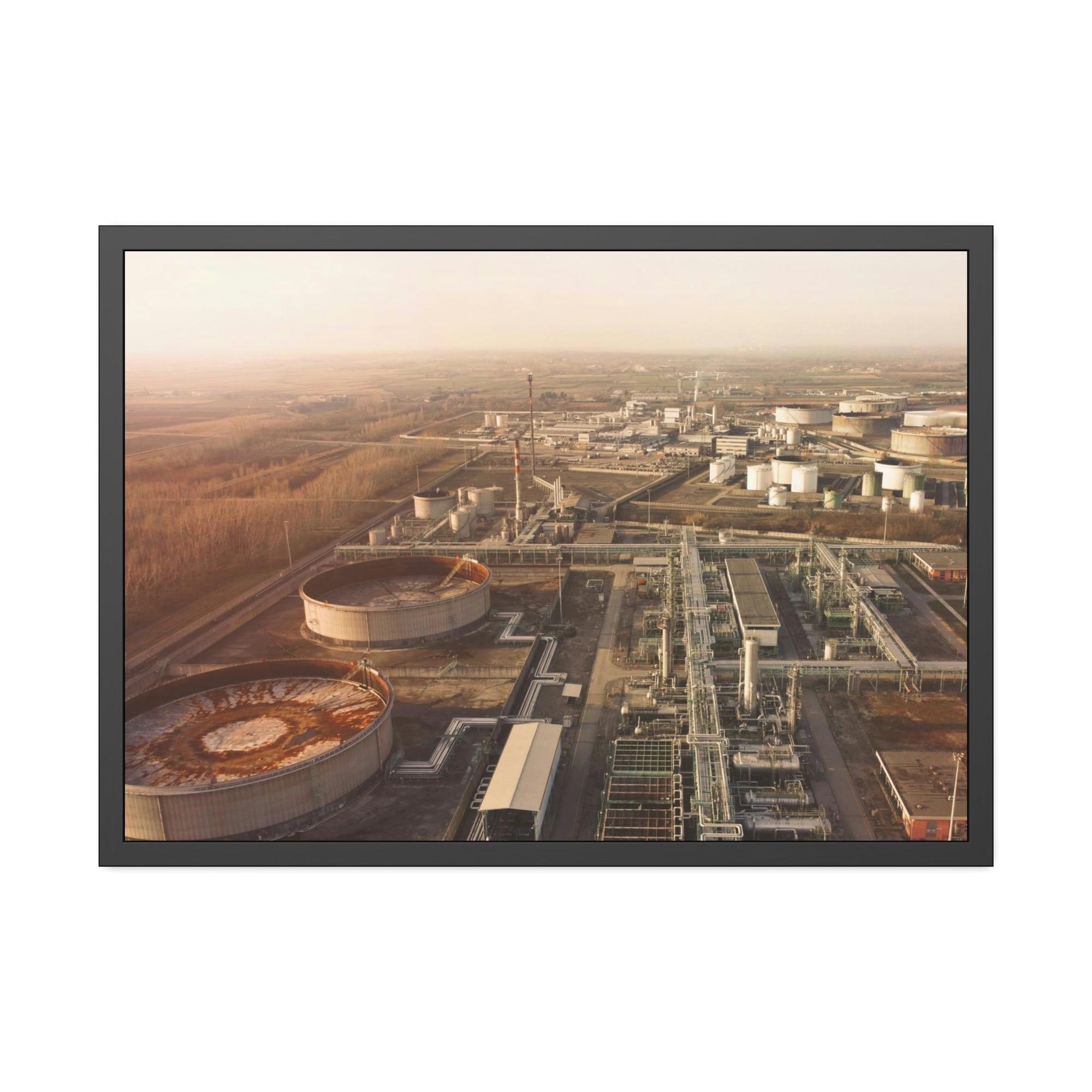 Pelicans Industrial Chic: A Canvas Modernity