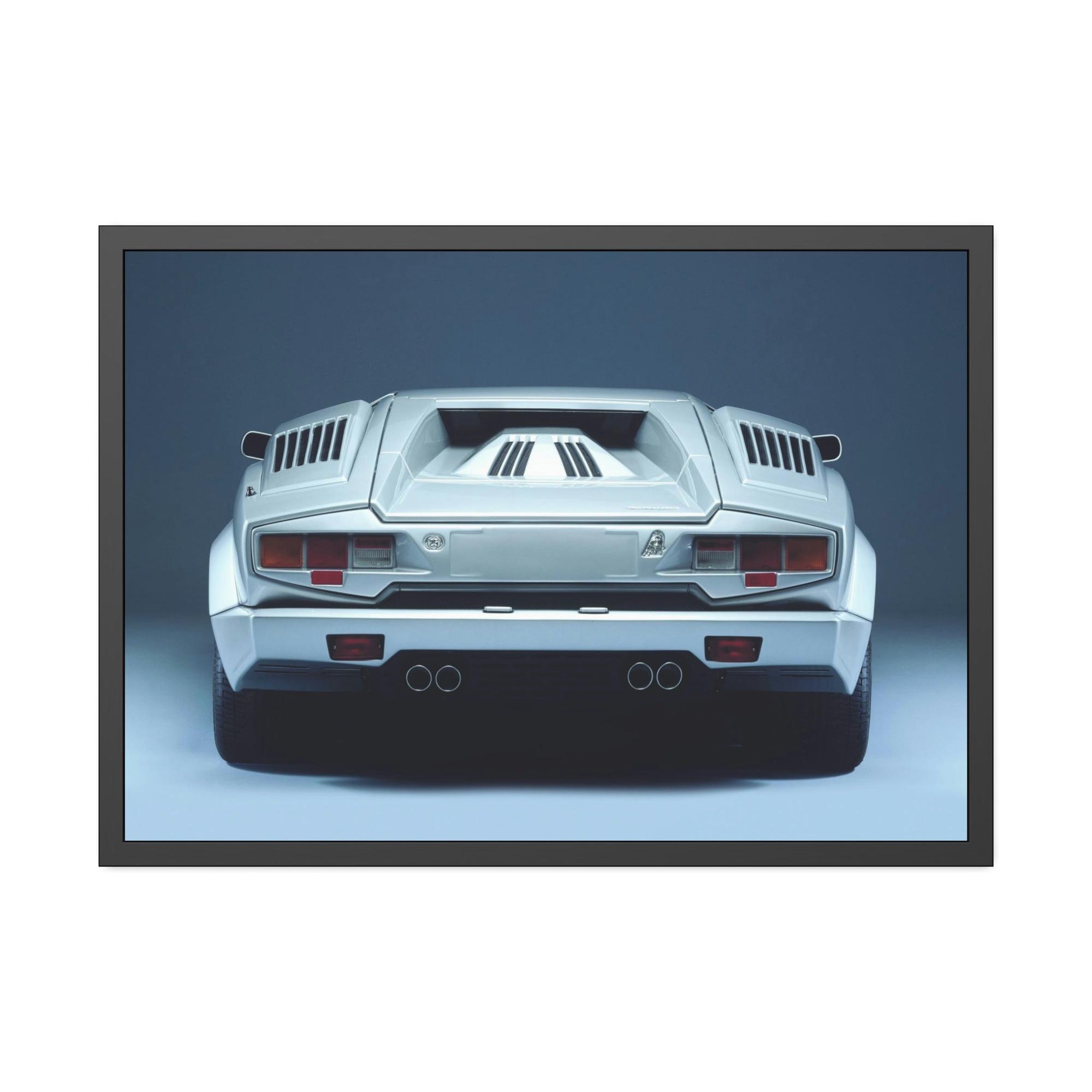 undefined Mastering Speed: Lamborghini Canvas Print and Wall Art Decor