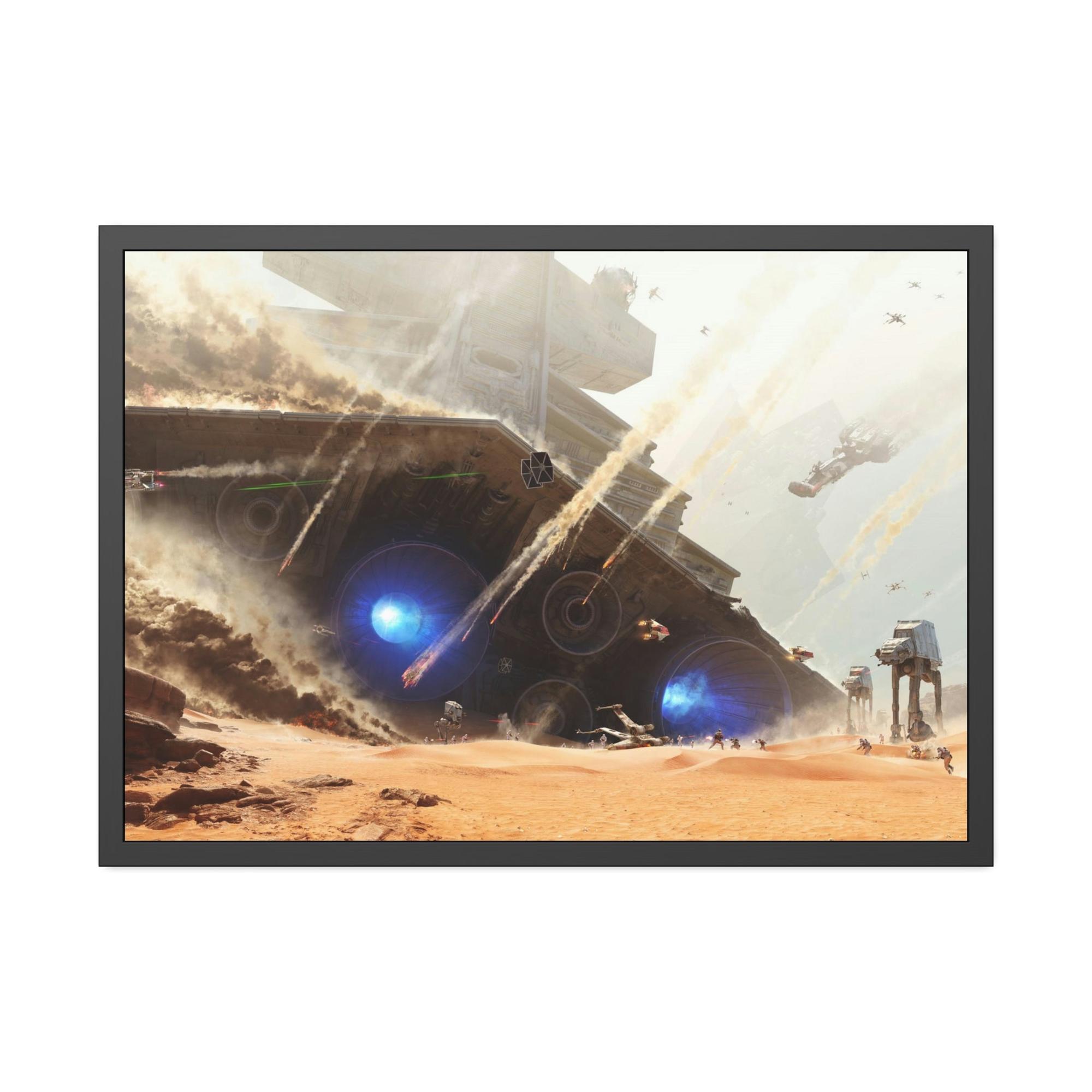Star Wars Star Wars Wall Art: Canvas & Poster Print of Intergalactic Adventure