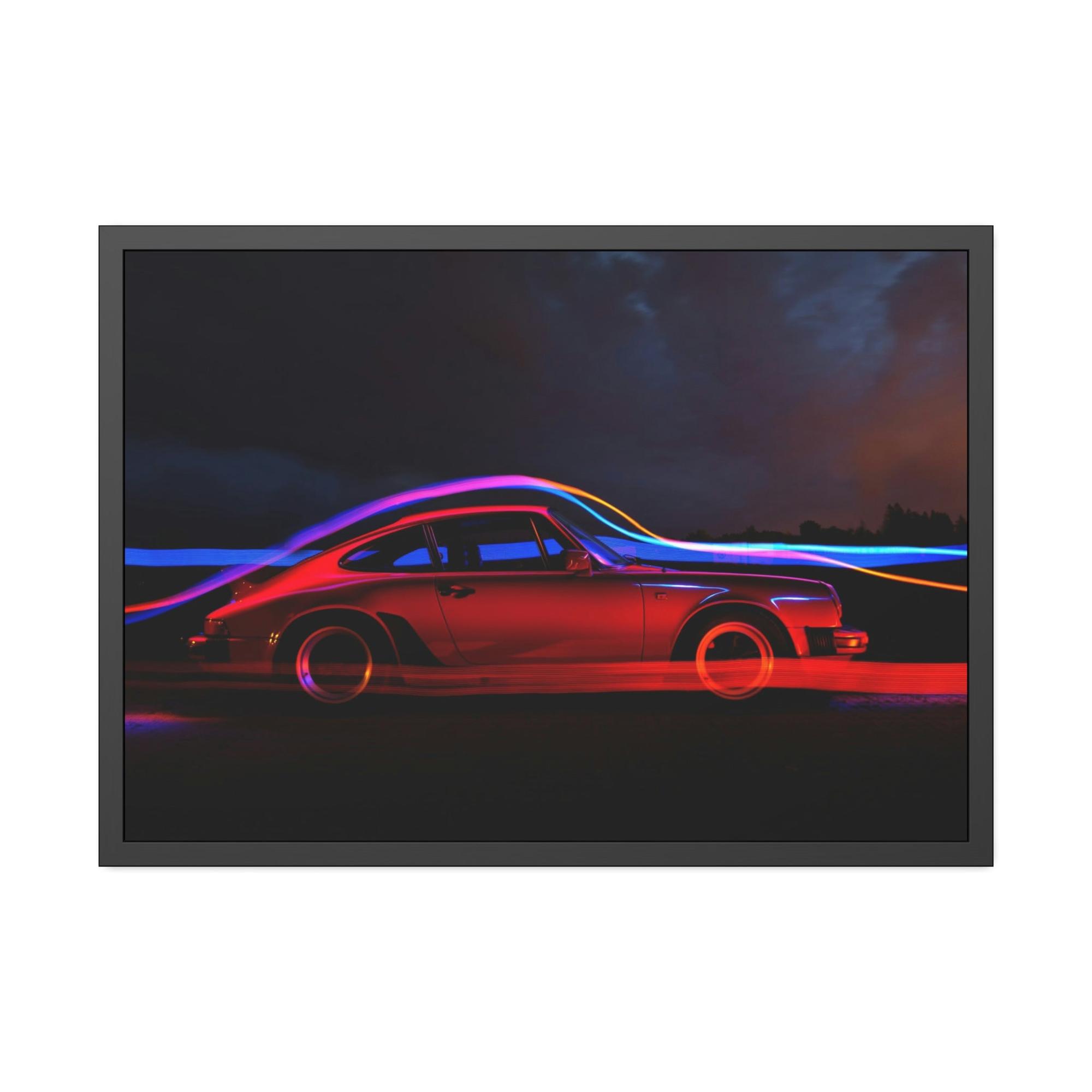 Porsche Porsche Reflections: Artistic Canvas and Print Artwork of Classic Cars