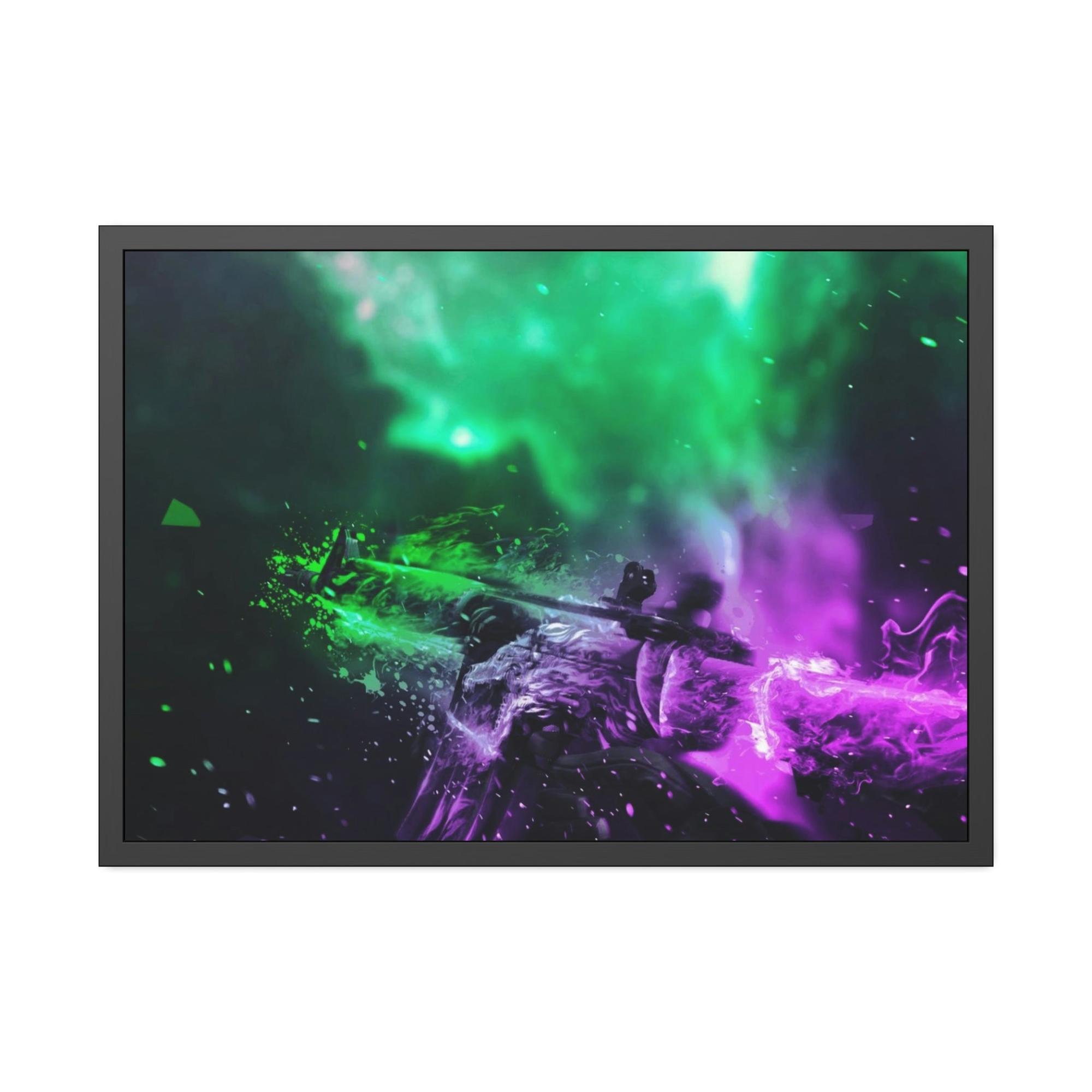 Counter Strike Counter Strike Chronicles: Immersive Gaming Art on Natural Canvas & Poster