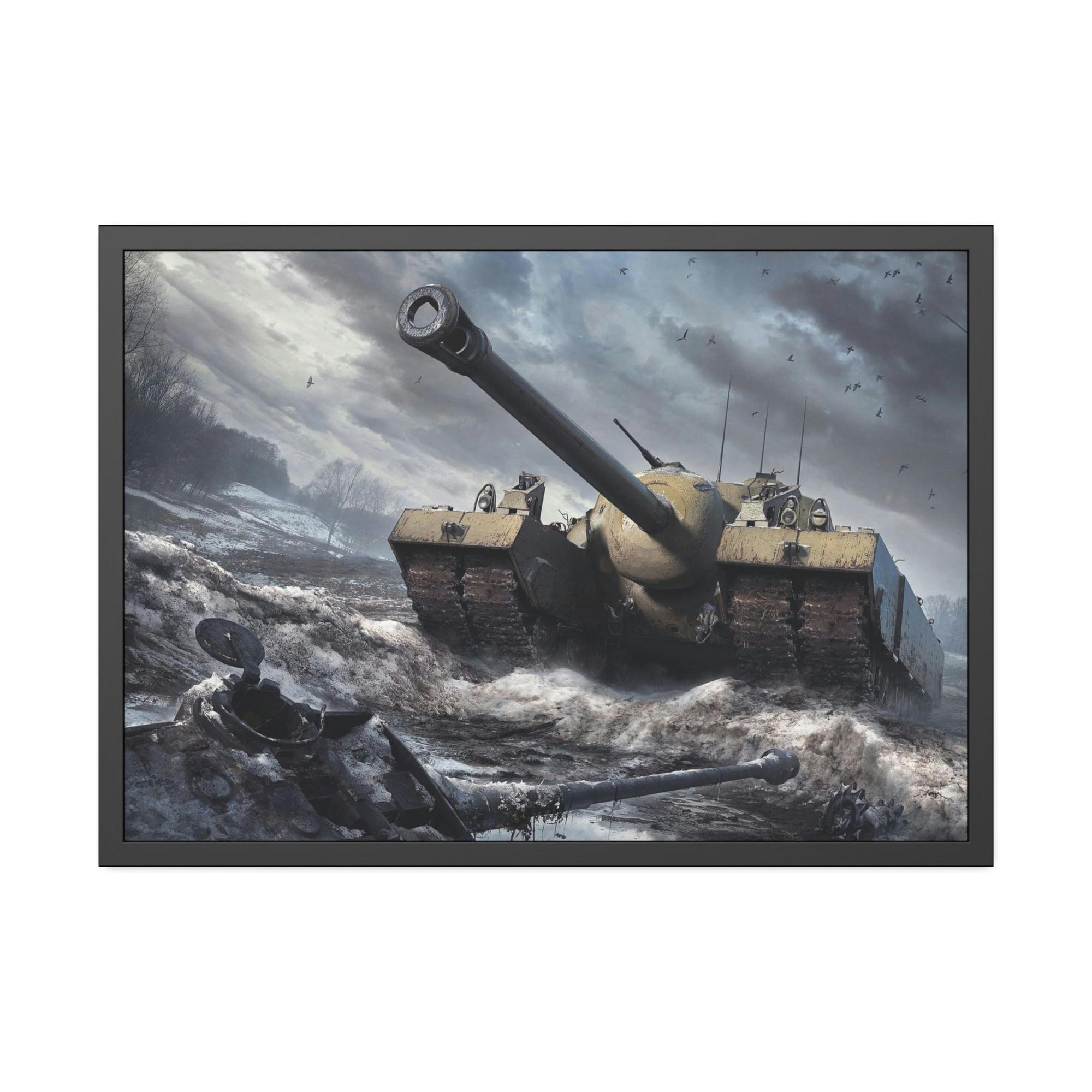 World Of Tanks The Art of Armored Warfare: Canvas & Poster Masterpiece from World of Tanks