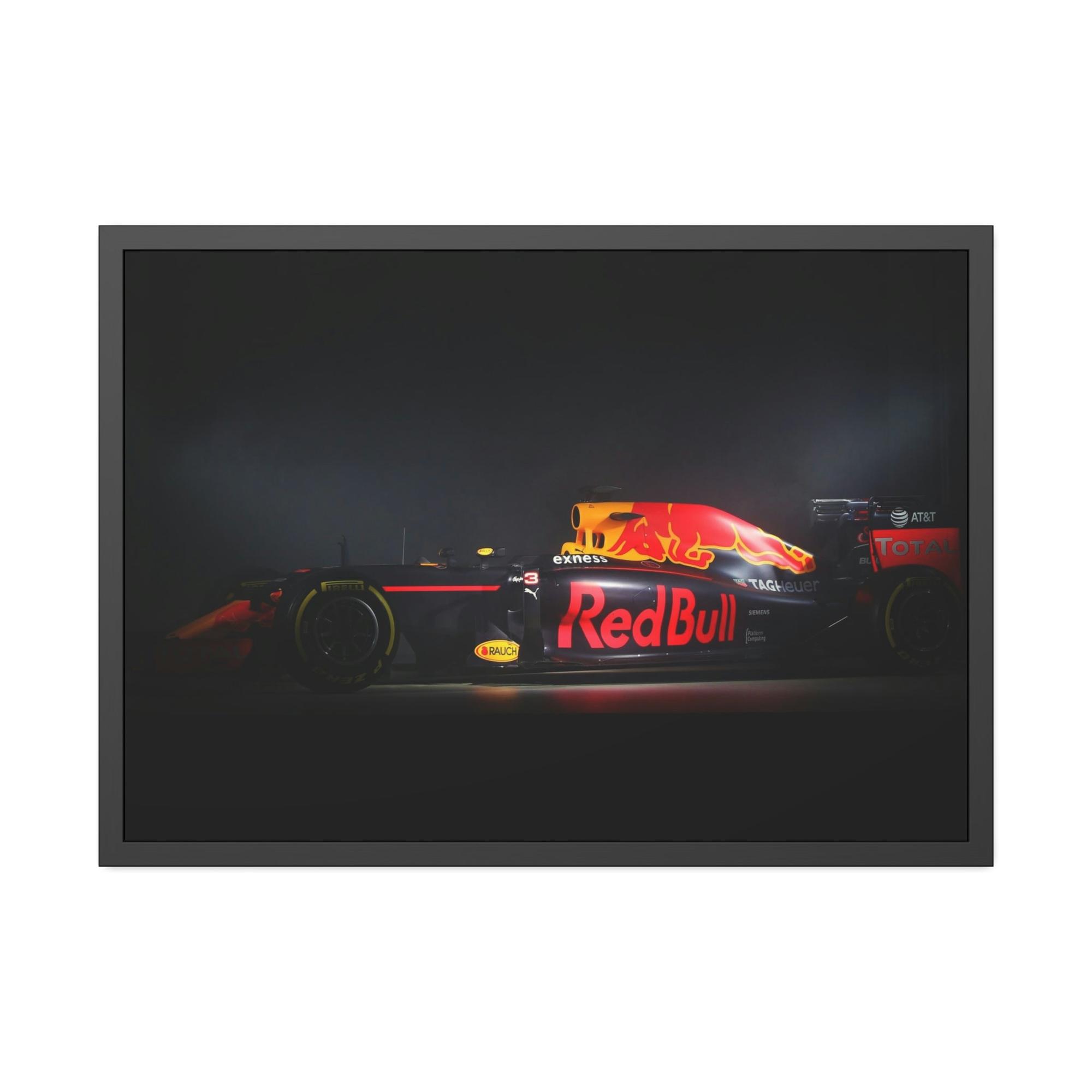 F1 The Art of Winning: Bold F1 Car Print on Framed Canvas & Poster