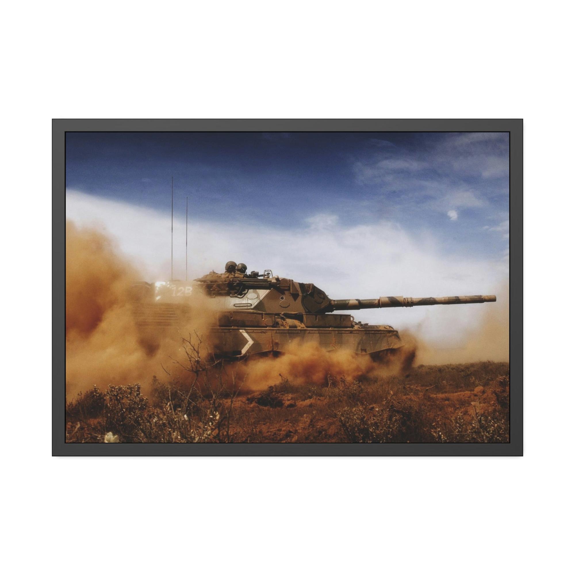 undefined Mighty Steel Brigade: Captivating World of Tanks Canvas & Poster Wall Art