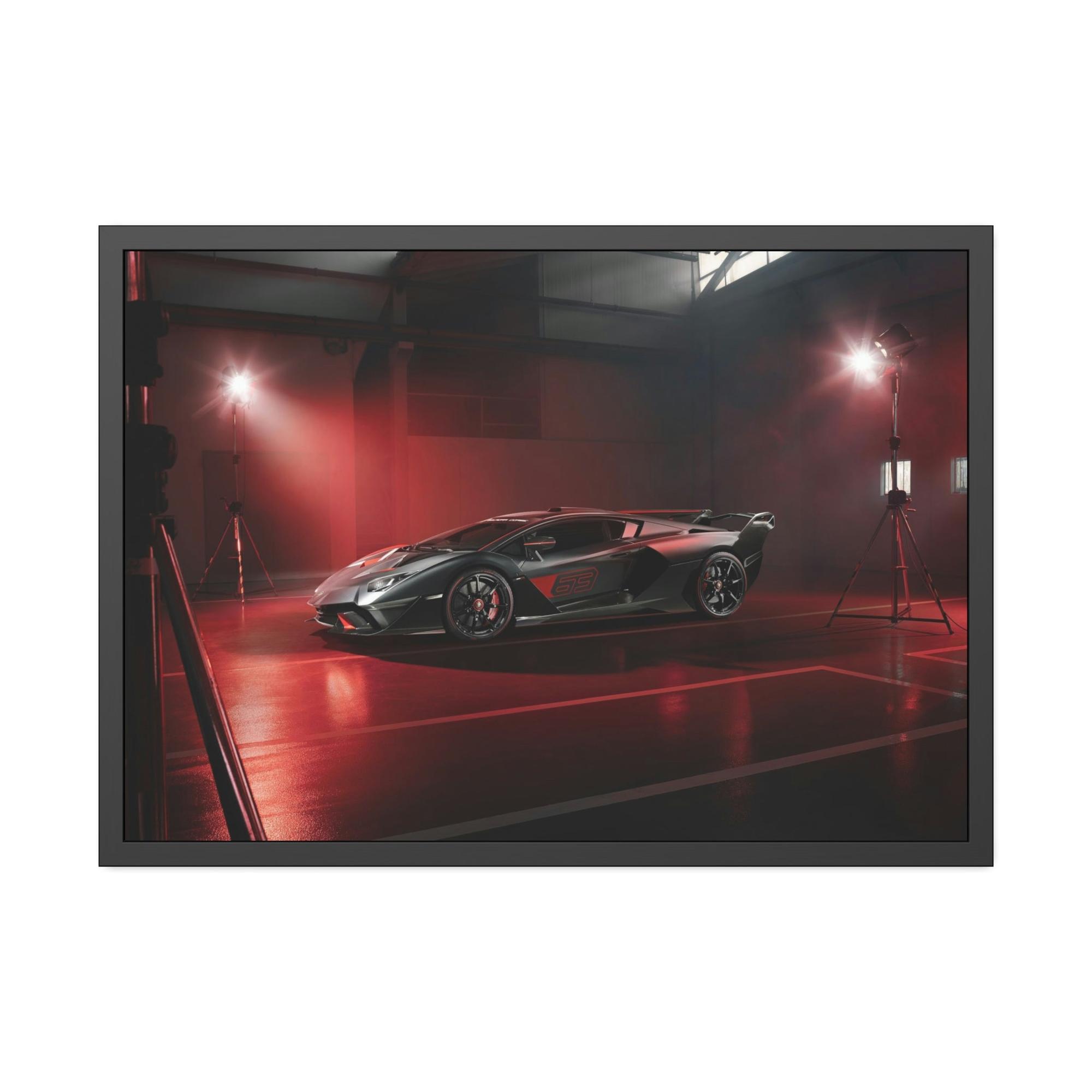 Lamborghini The Art of Lamborghini: A Stunning Framed Canvas Print