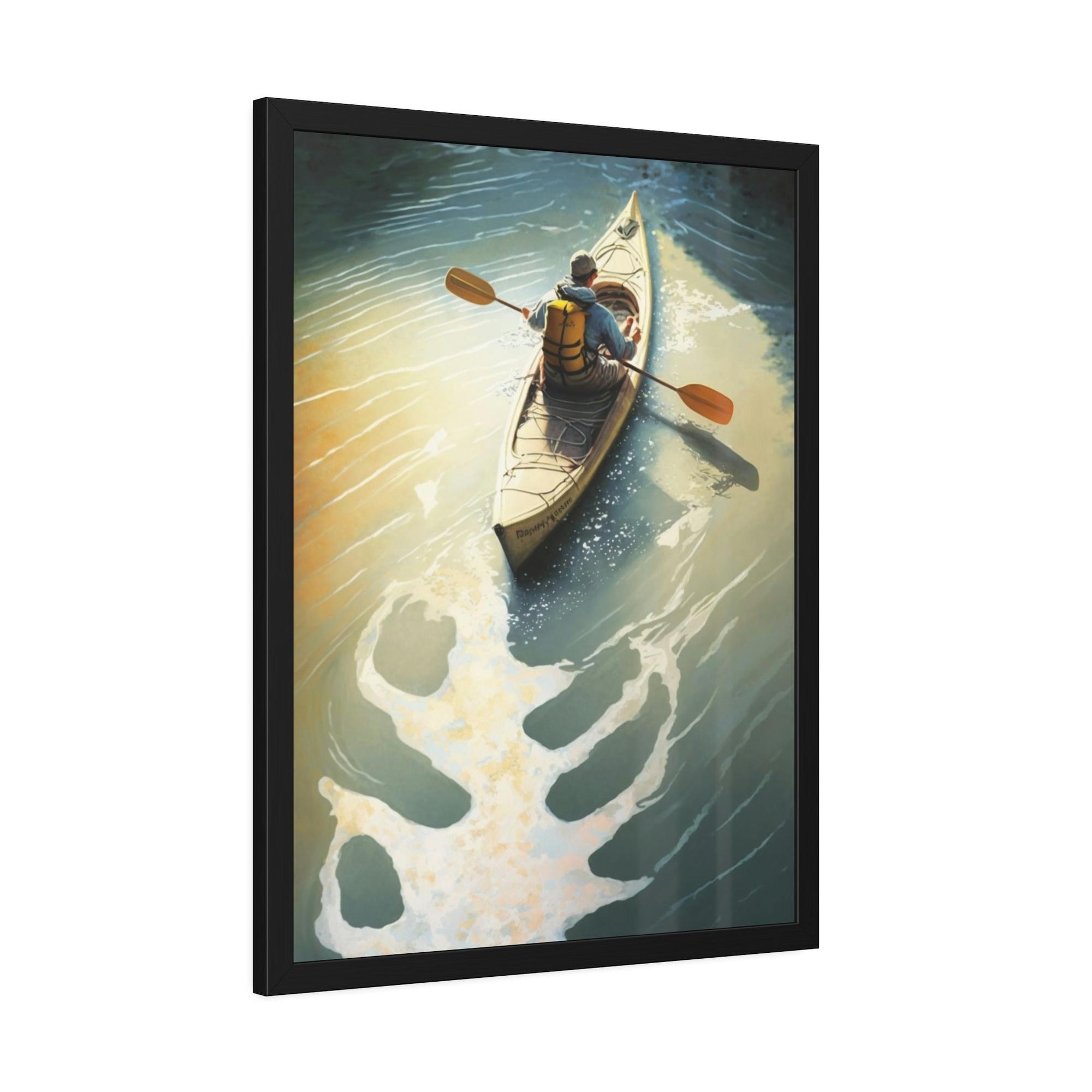 undefined Boating Bliss: Wall Art and Print on Canvas with Relaxing Boating Art
