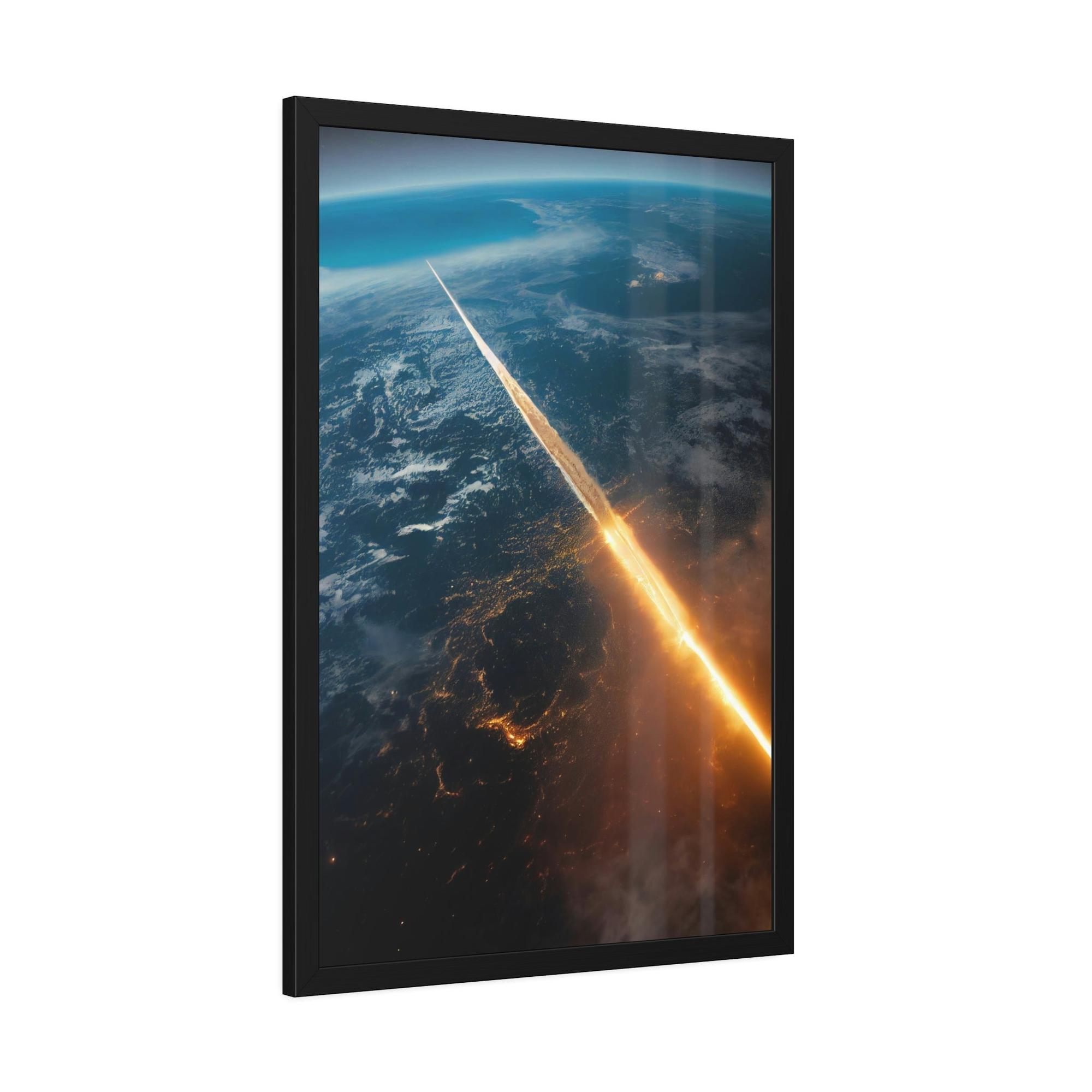 Nasa Cosmic Expedition: A NASA-Inspired Painting