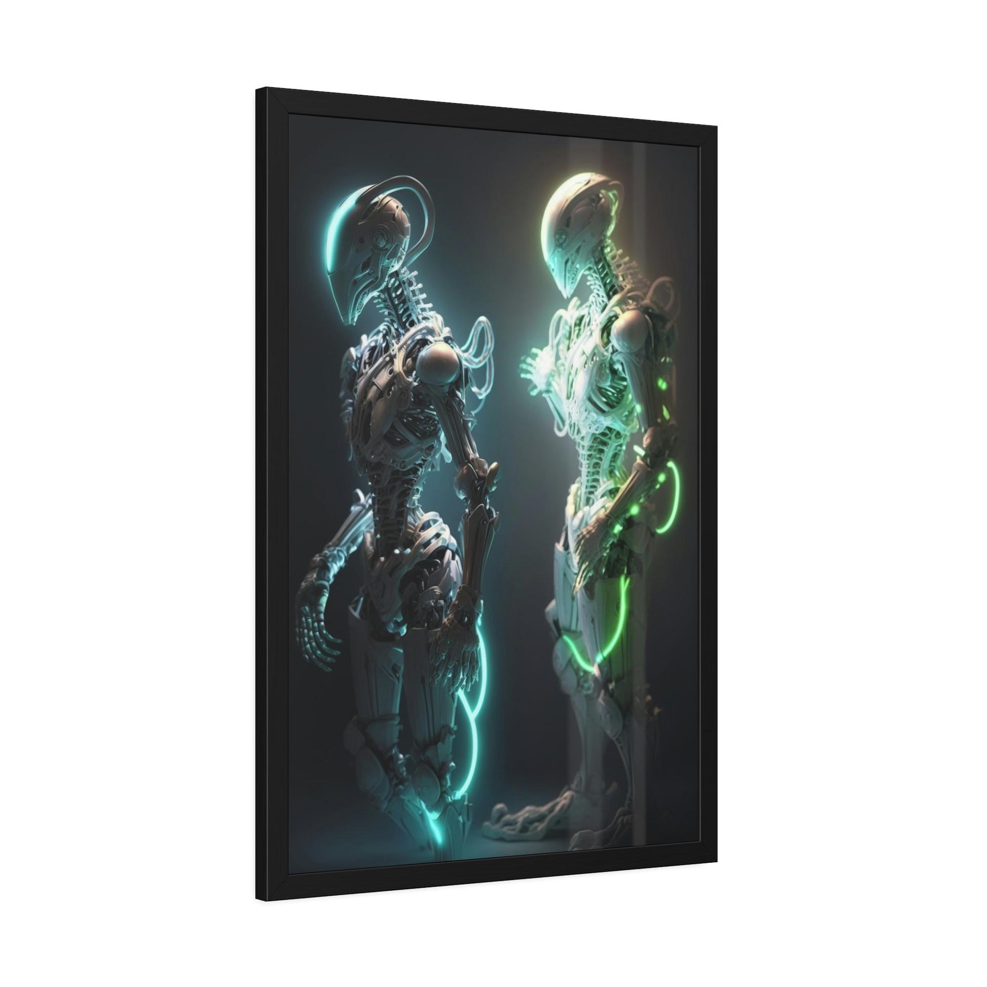 Aliens Beyond the Stars: A Stunning Wall Art Depiction of Alien Worlds