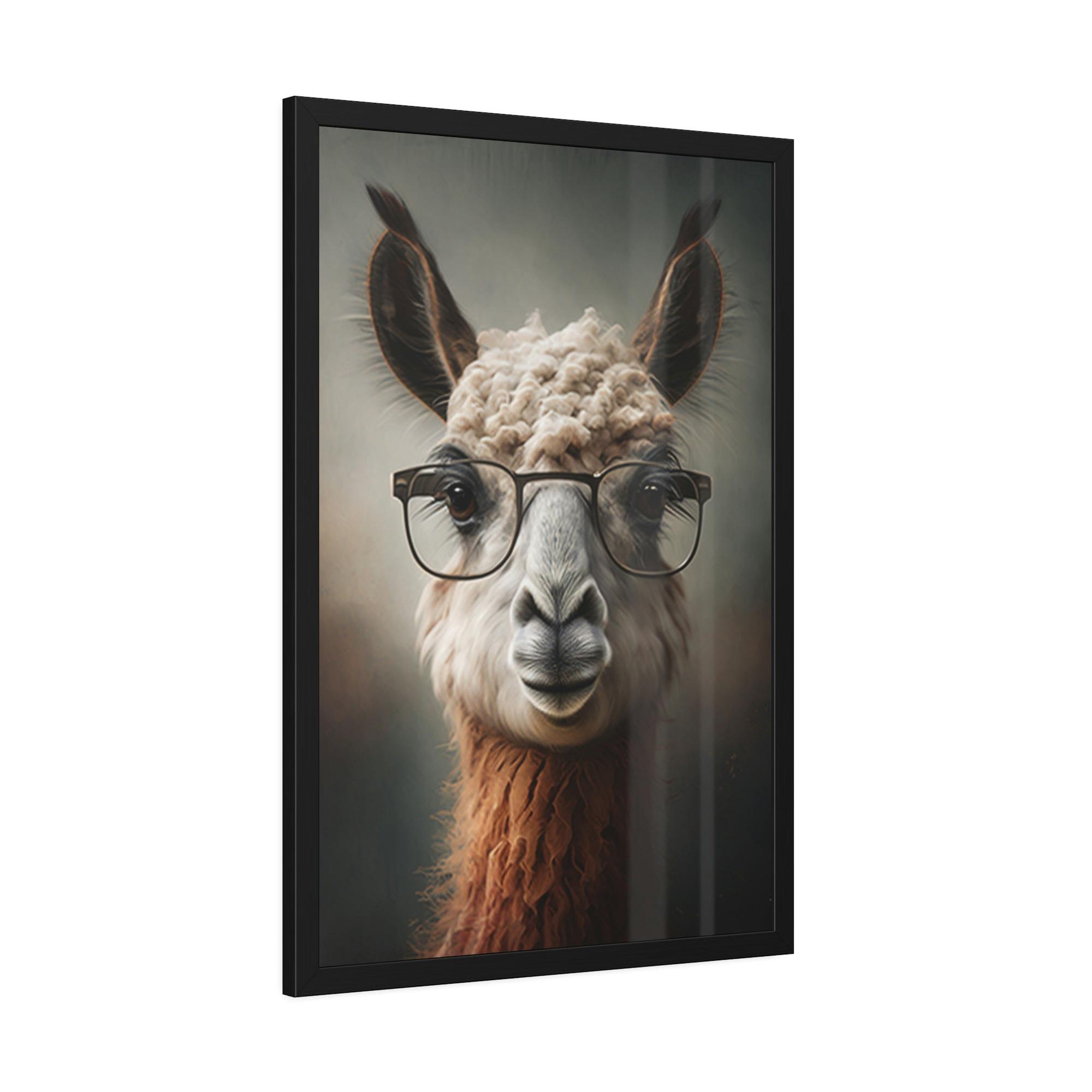 Lamas Lama Zen: Tranquility on Canvas