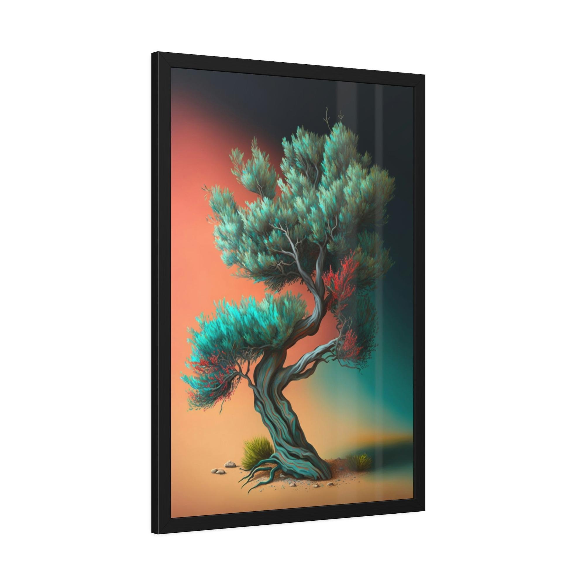 Olive Trees Sunlit Trees: A Bright and Cheerful Glimpse into the Beauty of Olive Trees' Canopies