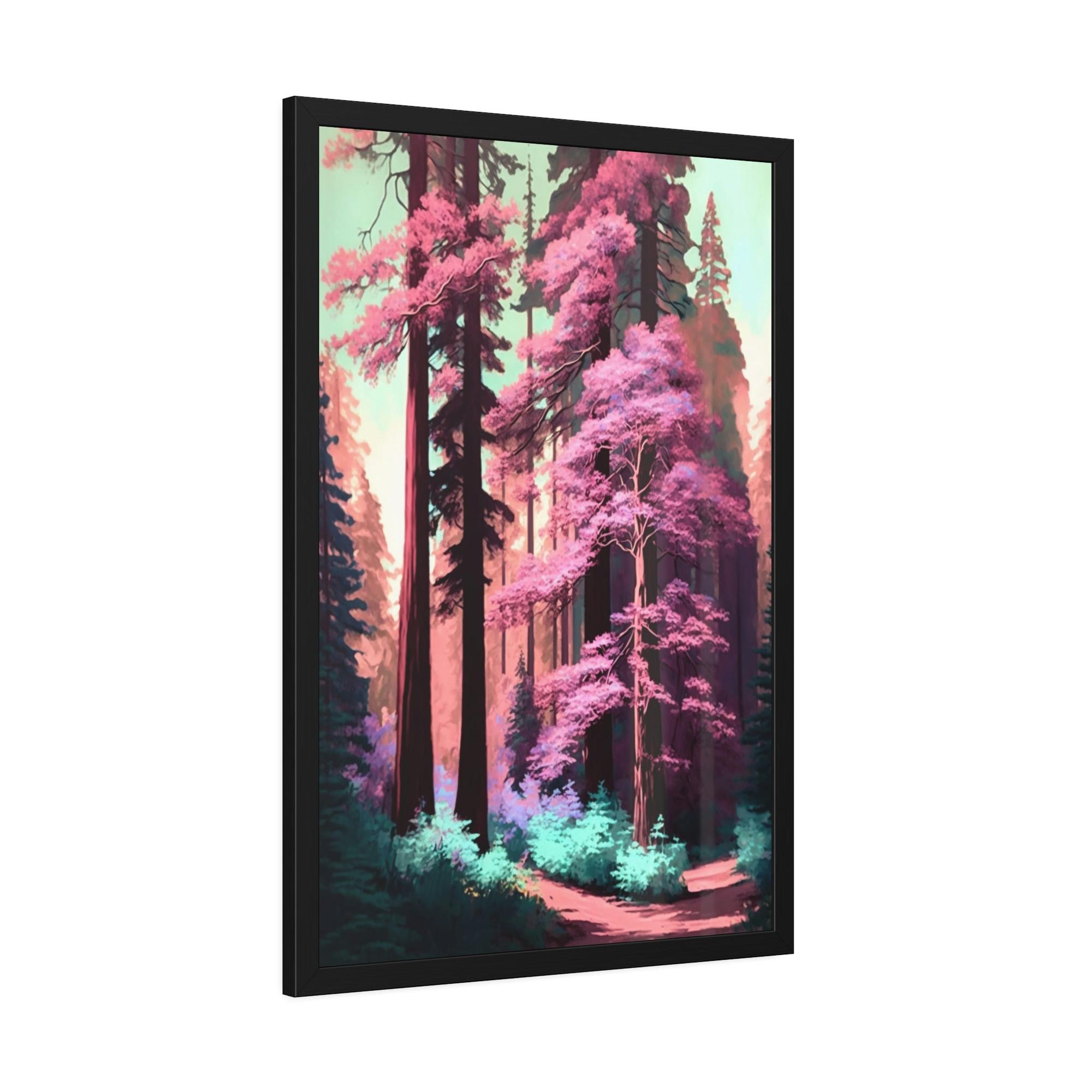 Redwood Trees Serenity in the Woods: Redwood Trees