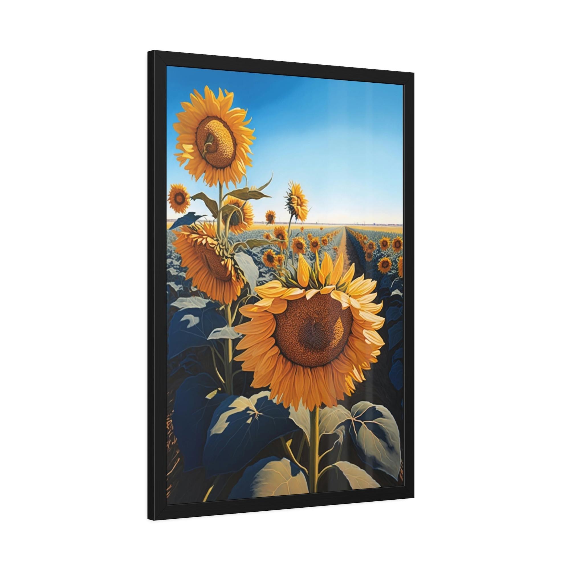 Sunflowers Petals of Gold: A Rich and Luxurious Display of Sunflowers' Exquisite Charm
