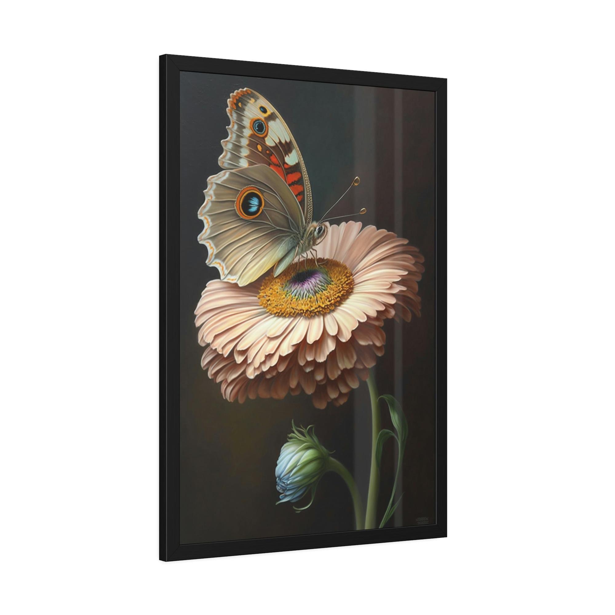 Butterflys Butterfly's Journey: Poster & Canvas Wall Art Print of One Insect's Flight