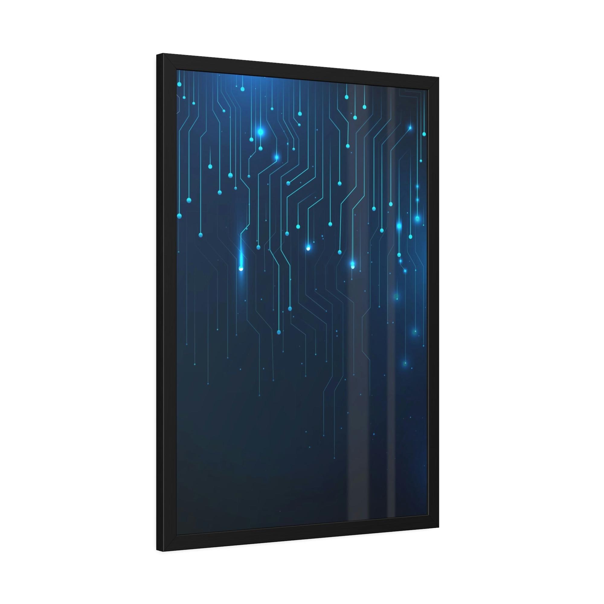 undefined Digital Delight: Colorful Canvas Print for your Wall