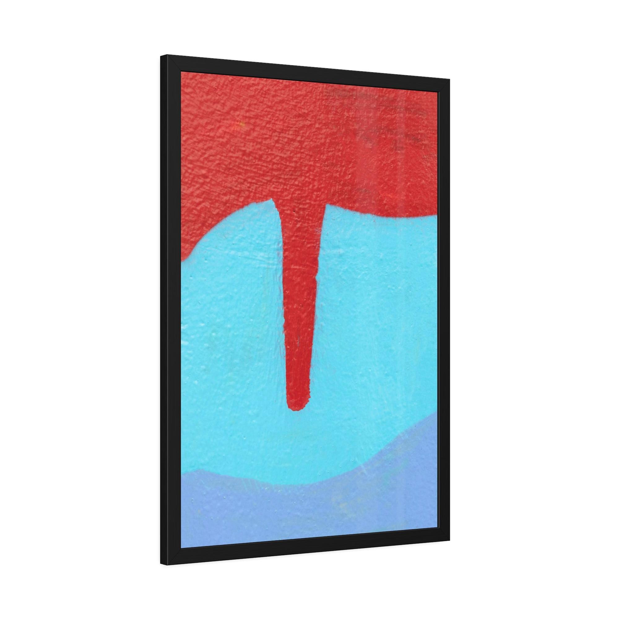 Abstract Graffiti Street Art in your Home: Framed Poster with Abstract Graffiti