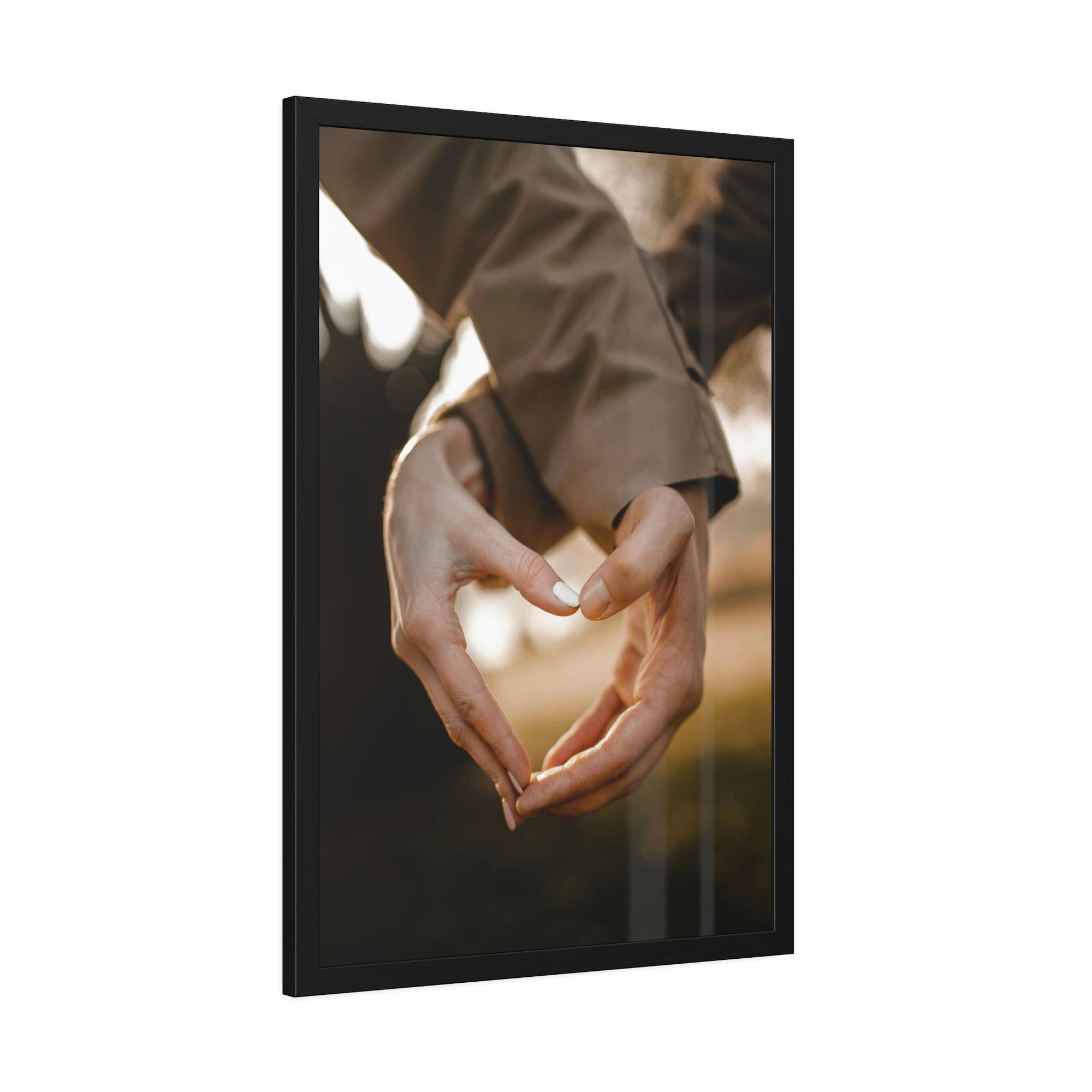 Love Love to Remember: Natural Canvas Wall Art of a Couple's First Date