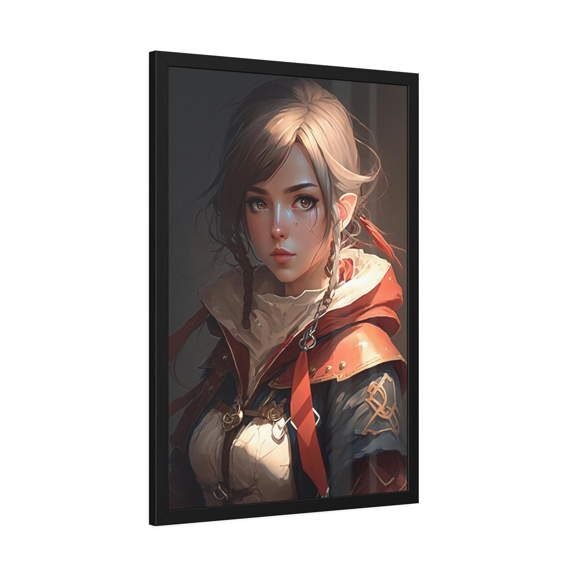 Anime Anime Dreams: Canvas Art with Fantasy Characters in a Dreamlike World