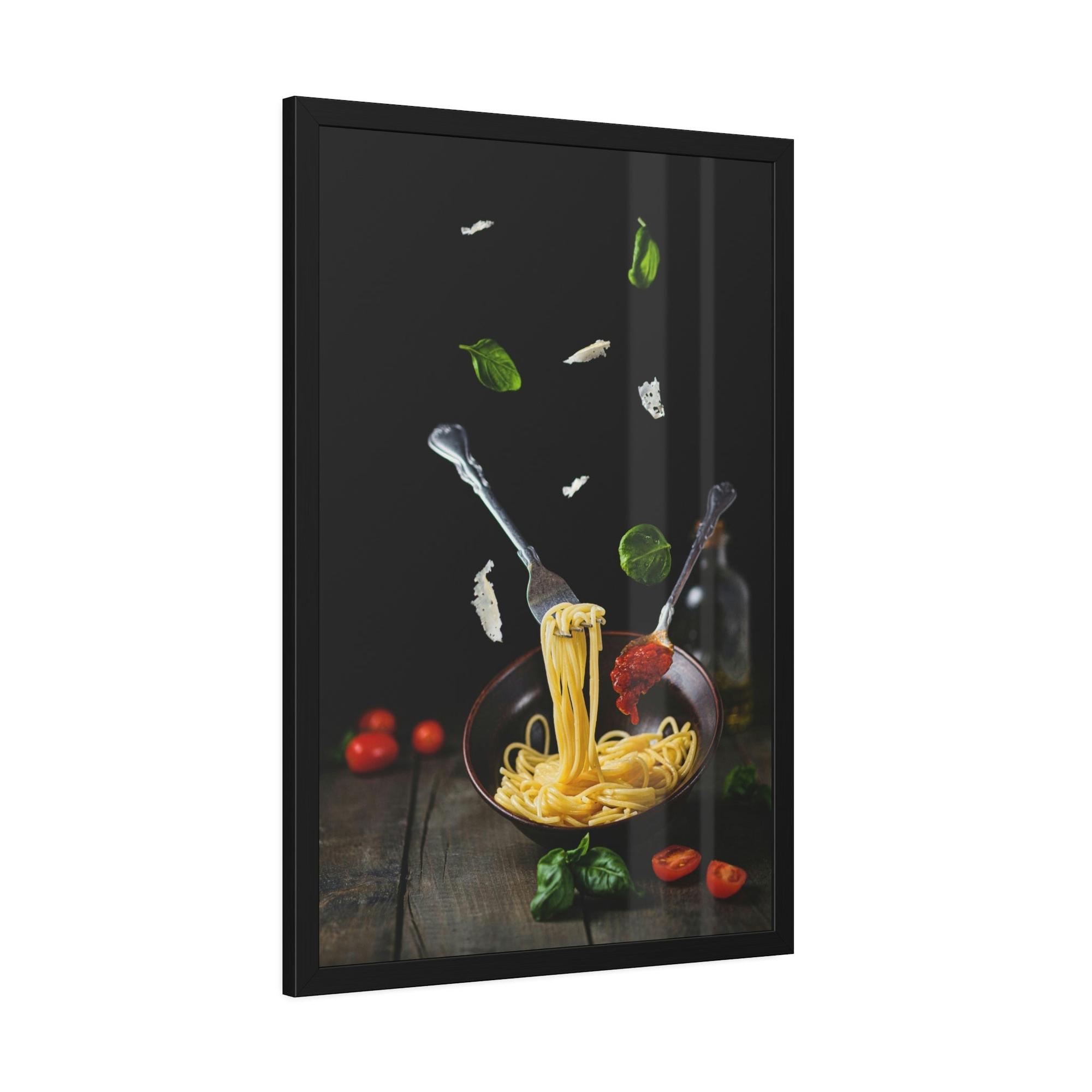 Pasta Pasta Passion: Artistic Framed Canvas Prints for Your Kitchen