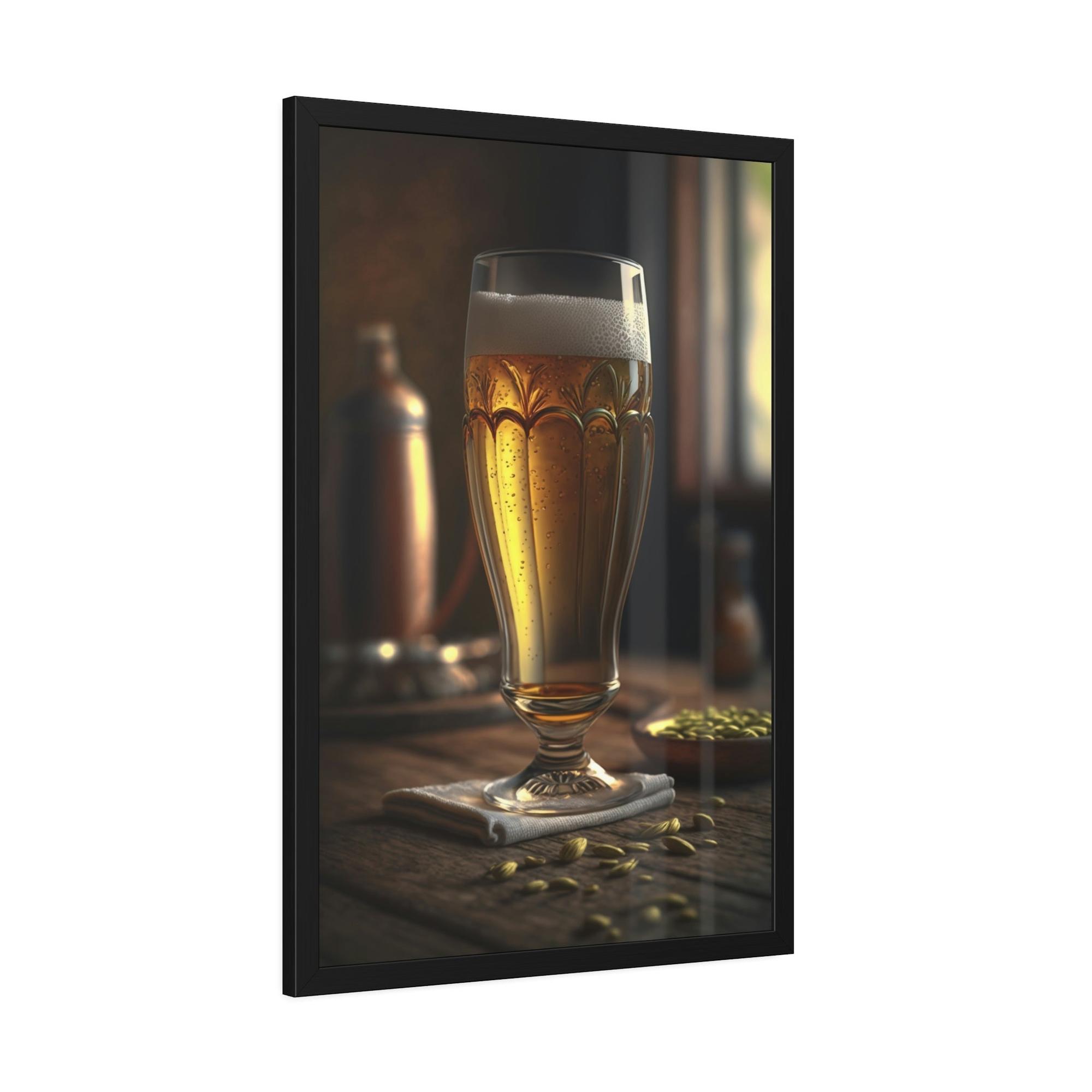 Beer The Art of Beer: Canvas and Poster Depicting Your Favorite Brews