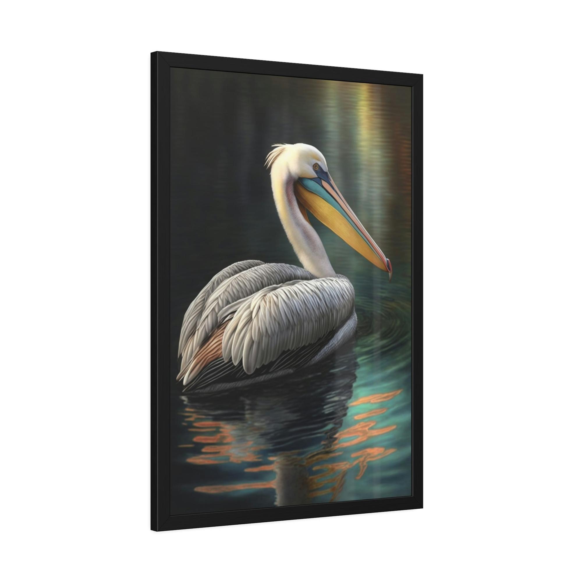 Pelicans Pelican's Perch: A Coastal Canvas Delight