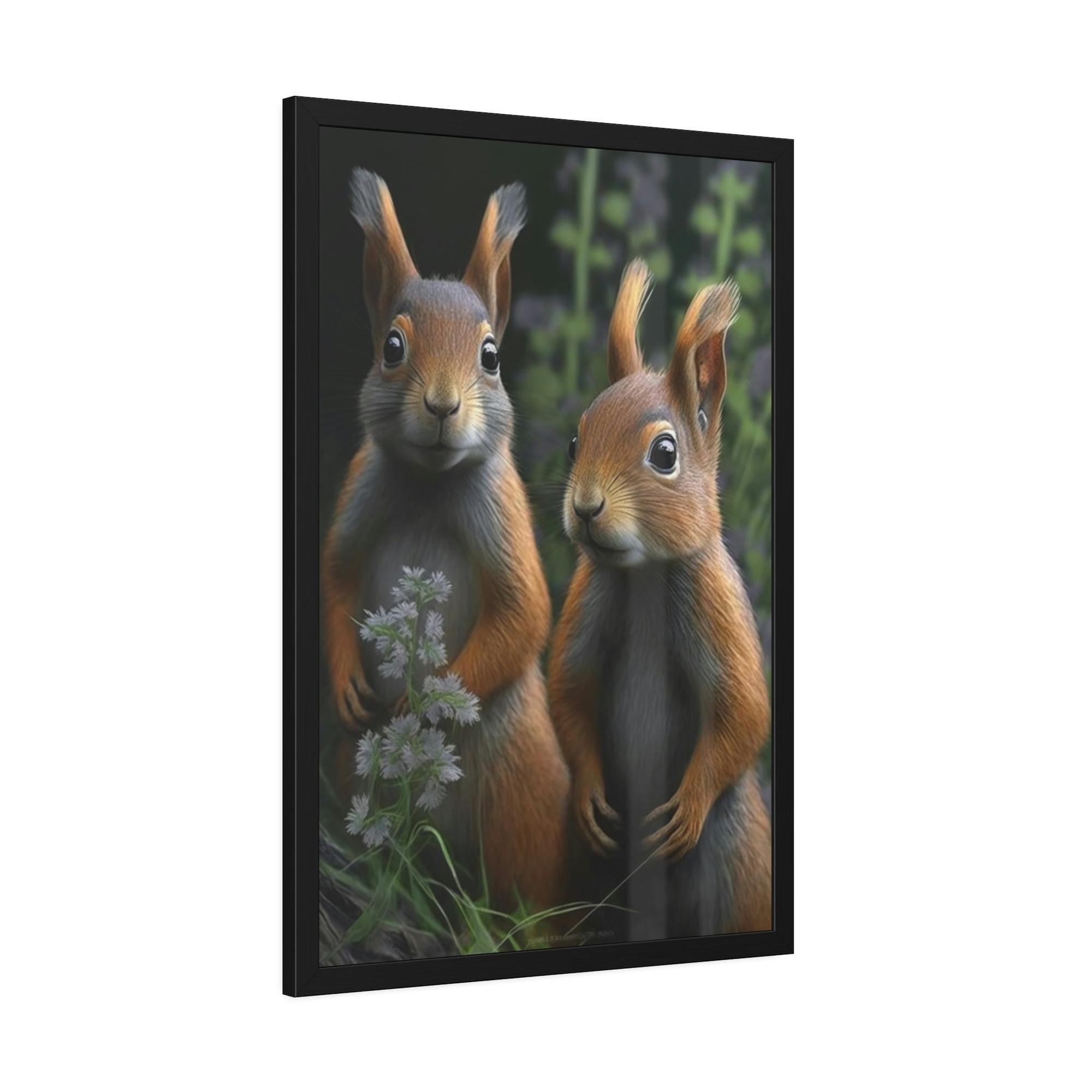 Squirrels Furry Flirtations: A Squirrel's Romance