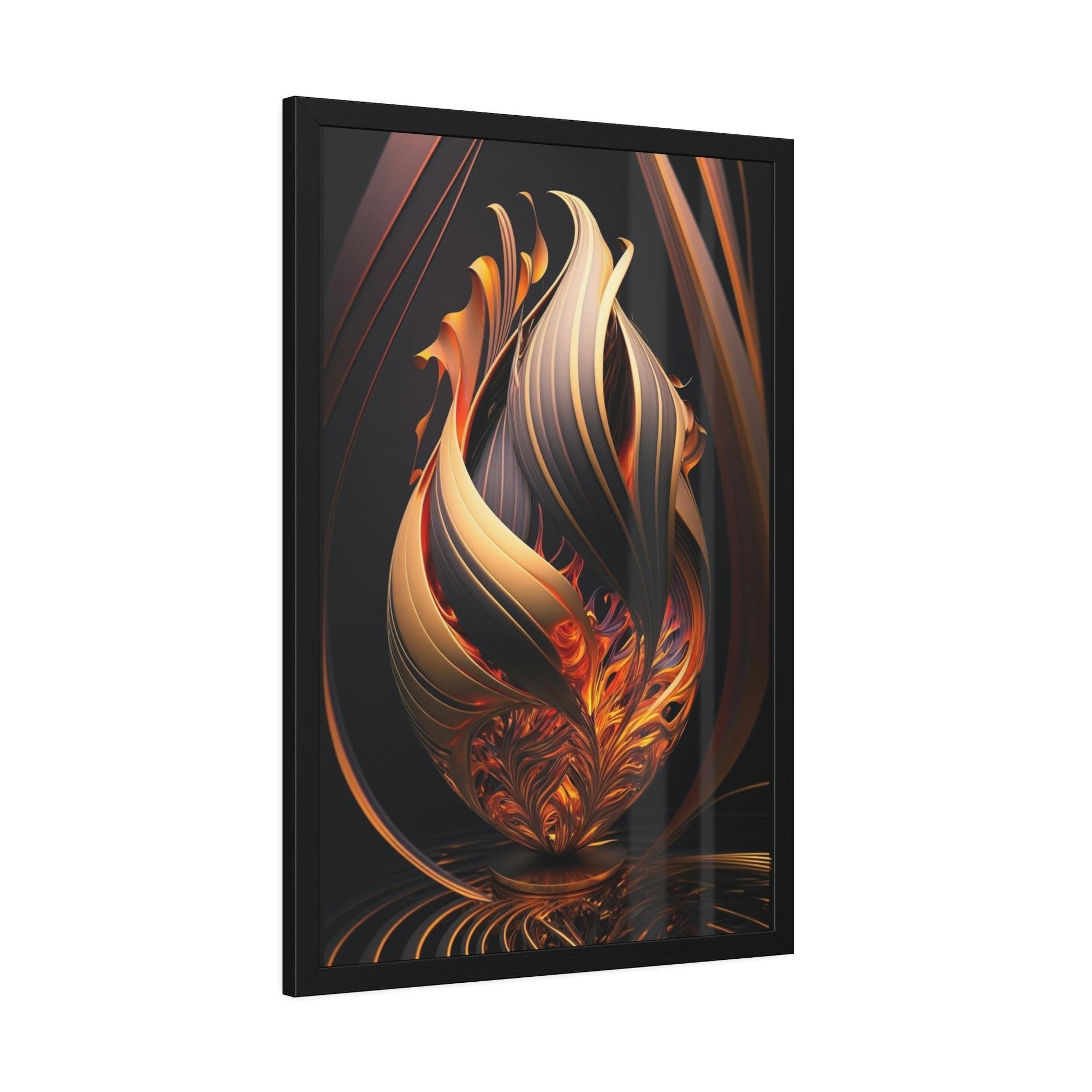Contemporary Sleek and Chic: A Wall Art Piece of Contemporary Design