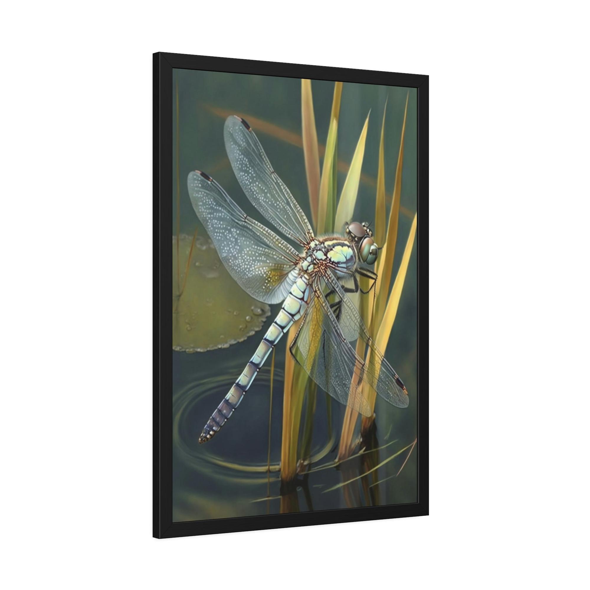 undefined Dragonfly's World: A Framed Poster of These Lovely Insects