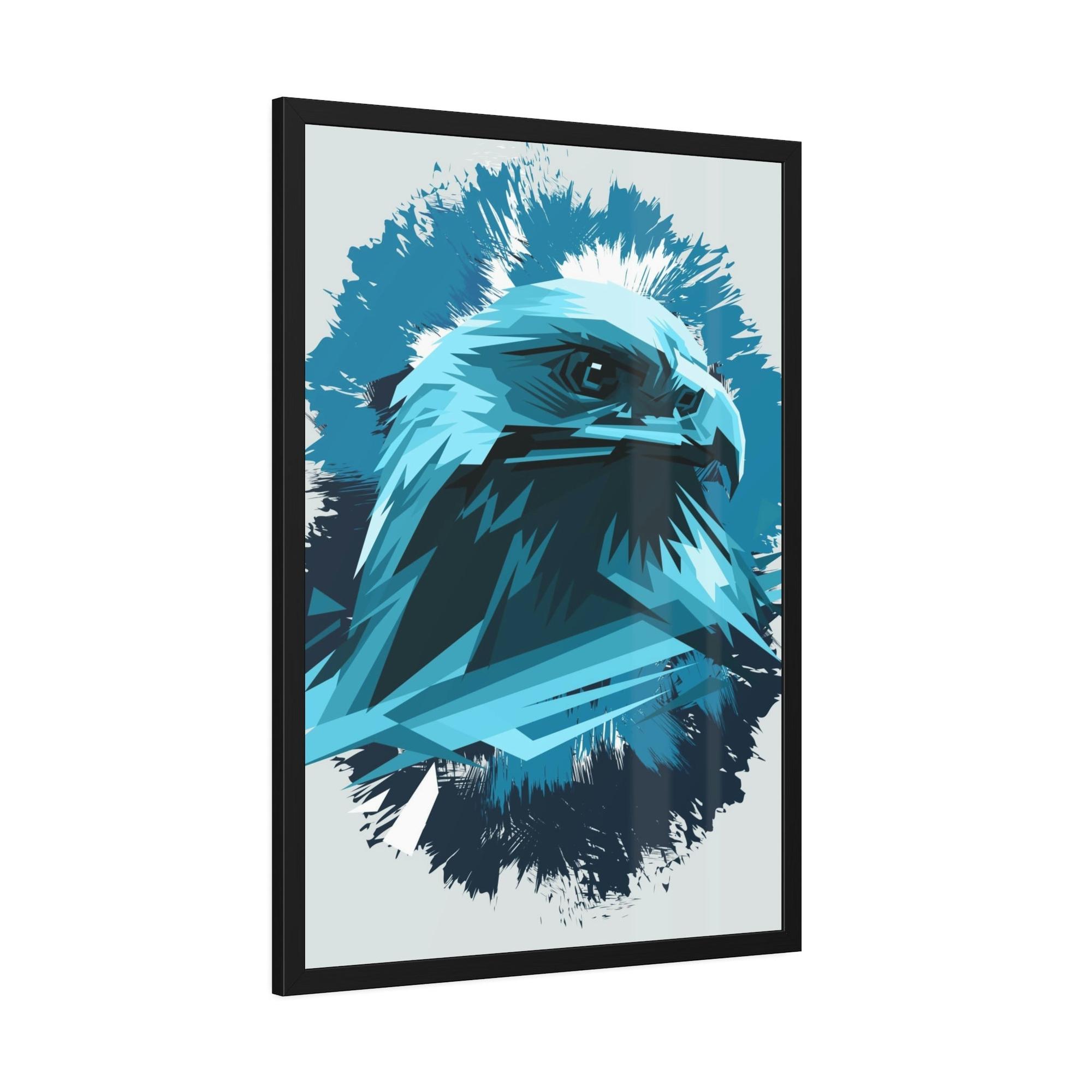Eagles Eagle's Resplendence: Canvas Wall Art, Immersing in their Radiant Glory