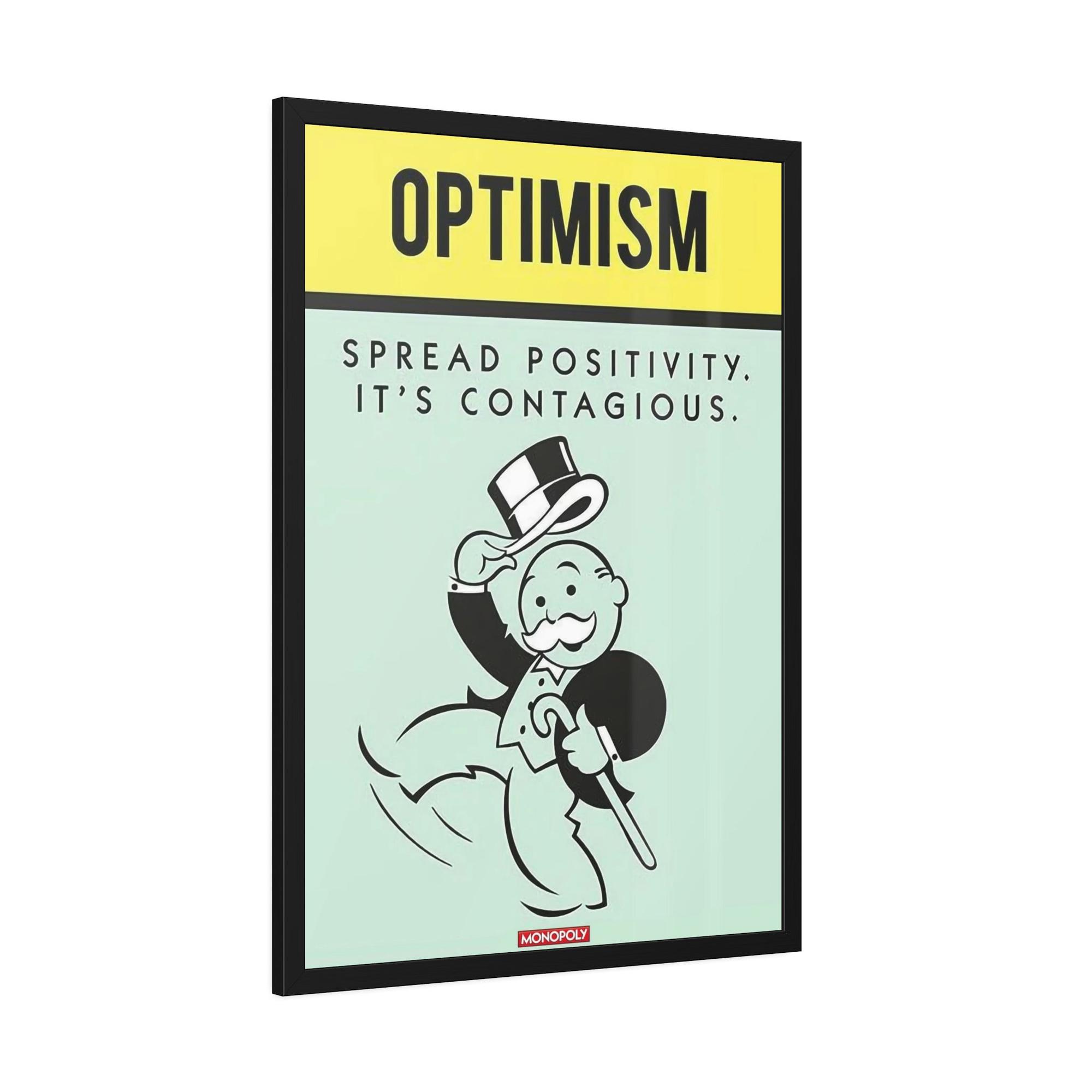 Monopoly & Motivation Colorful and Inspiring: Alec Monopoly's Quote Canvas and Poster Print