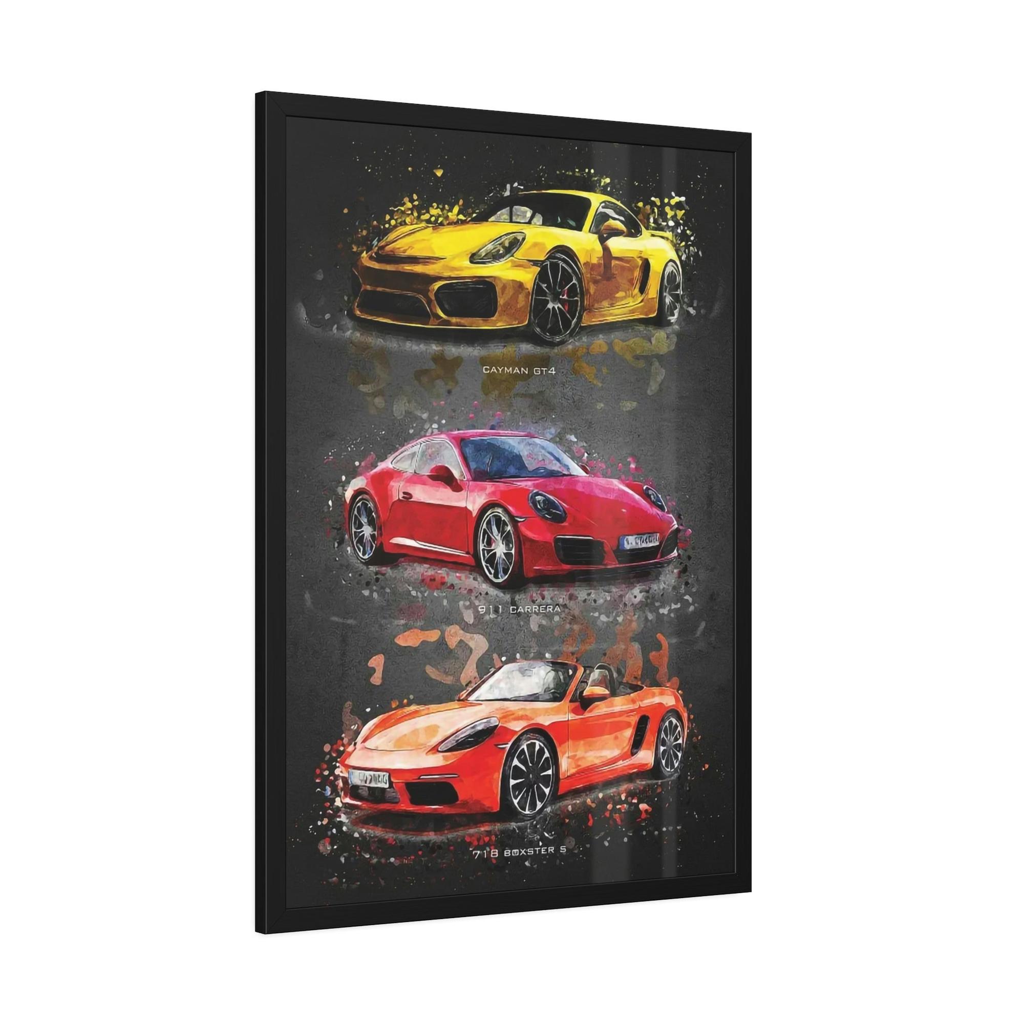 Porsche Porsche Dreams: Inspirational Wall Art on a Framed Poster & Canvas