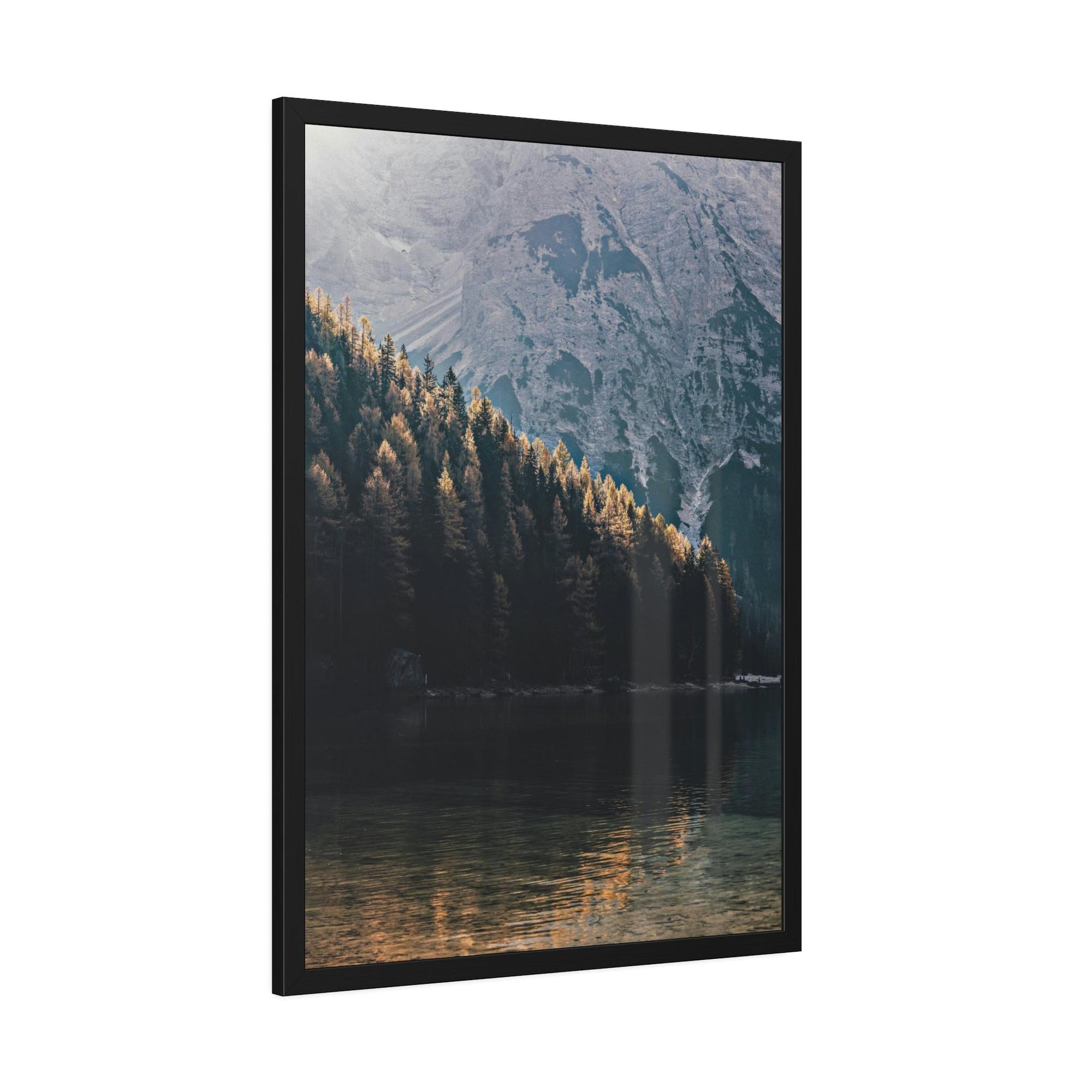 Lakes And Rivers Reflective Beauty: Lakes and Rivers on Canvas and Framed Poster Art