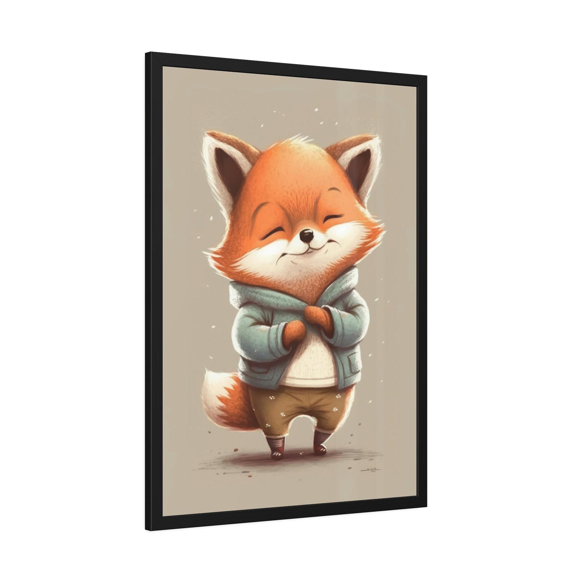 Fox The Playful Fox: A Joyful Companion for a Walk in the Woods
