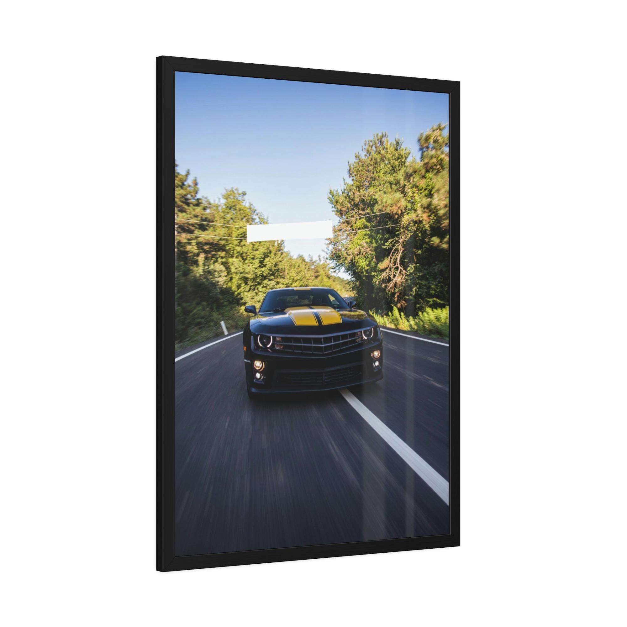 Camaro Rev Up Your Walls: Camaro Art on Framed Canvas and Posters