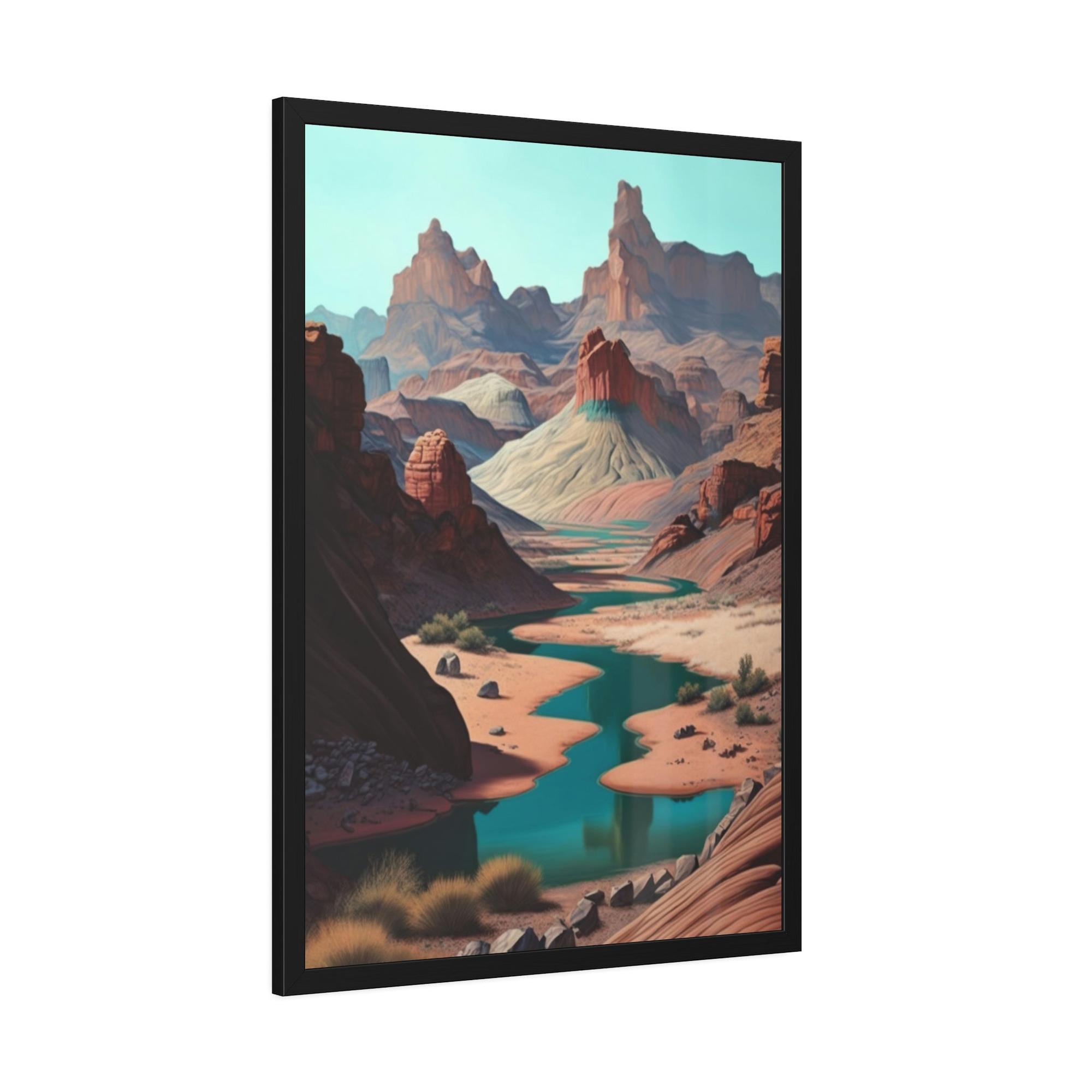Canyon The Great Outdoors: Canyons Art on Framed Canvas and Posters for Nature Lovers
