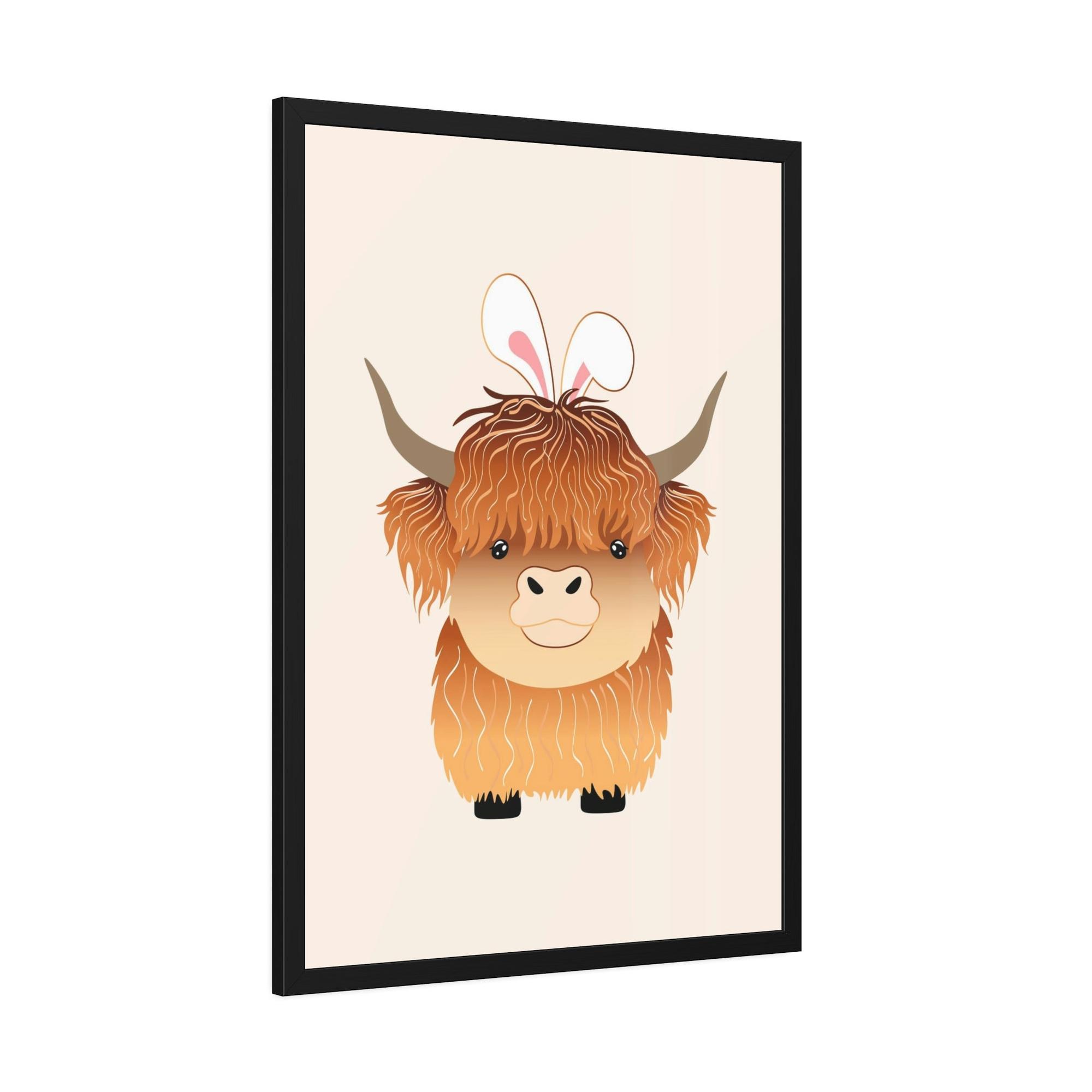 Cows Printed Perfection: High-definition Cow Art on Canvas for a Wall Art Statement
