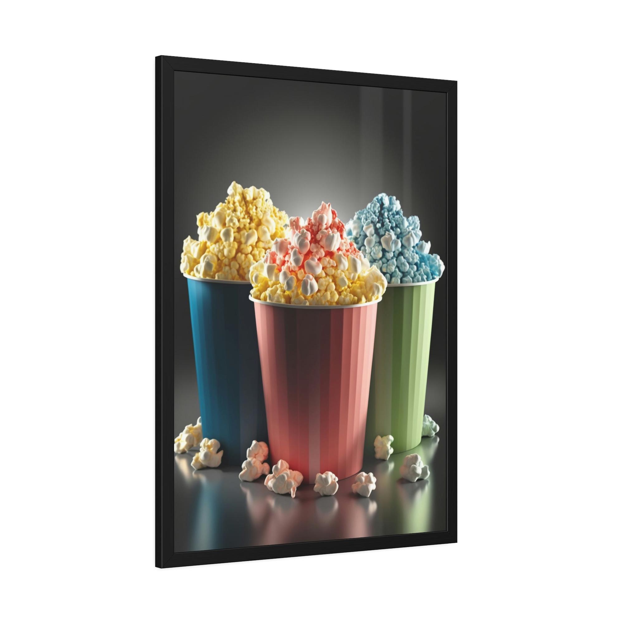 Popcorn Bursting with Flavor: A Canvas of Popcorn Perfection