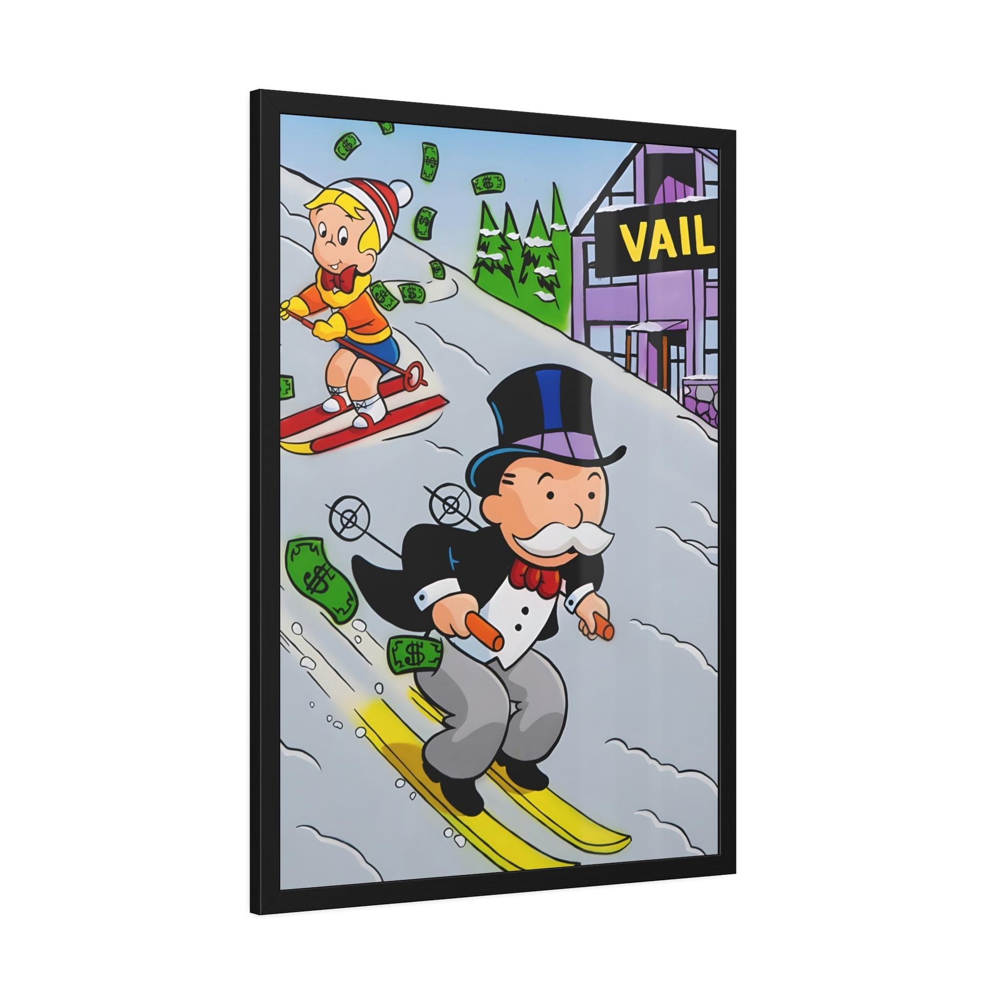 Monopoly & Motivation Alec's World: Creative Framed Posters and Canvas Featuring Alec Monopoly's