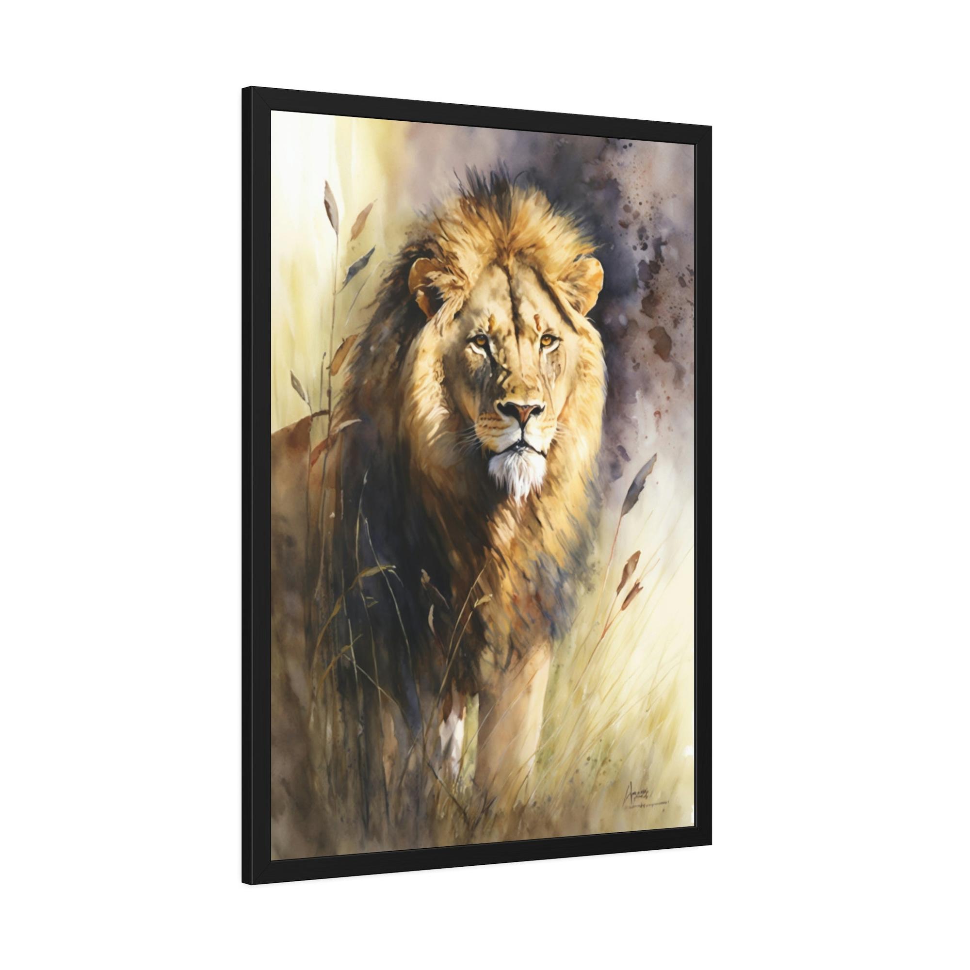 Lions Lion's Spirit: An Artistic Expression of Courage