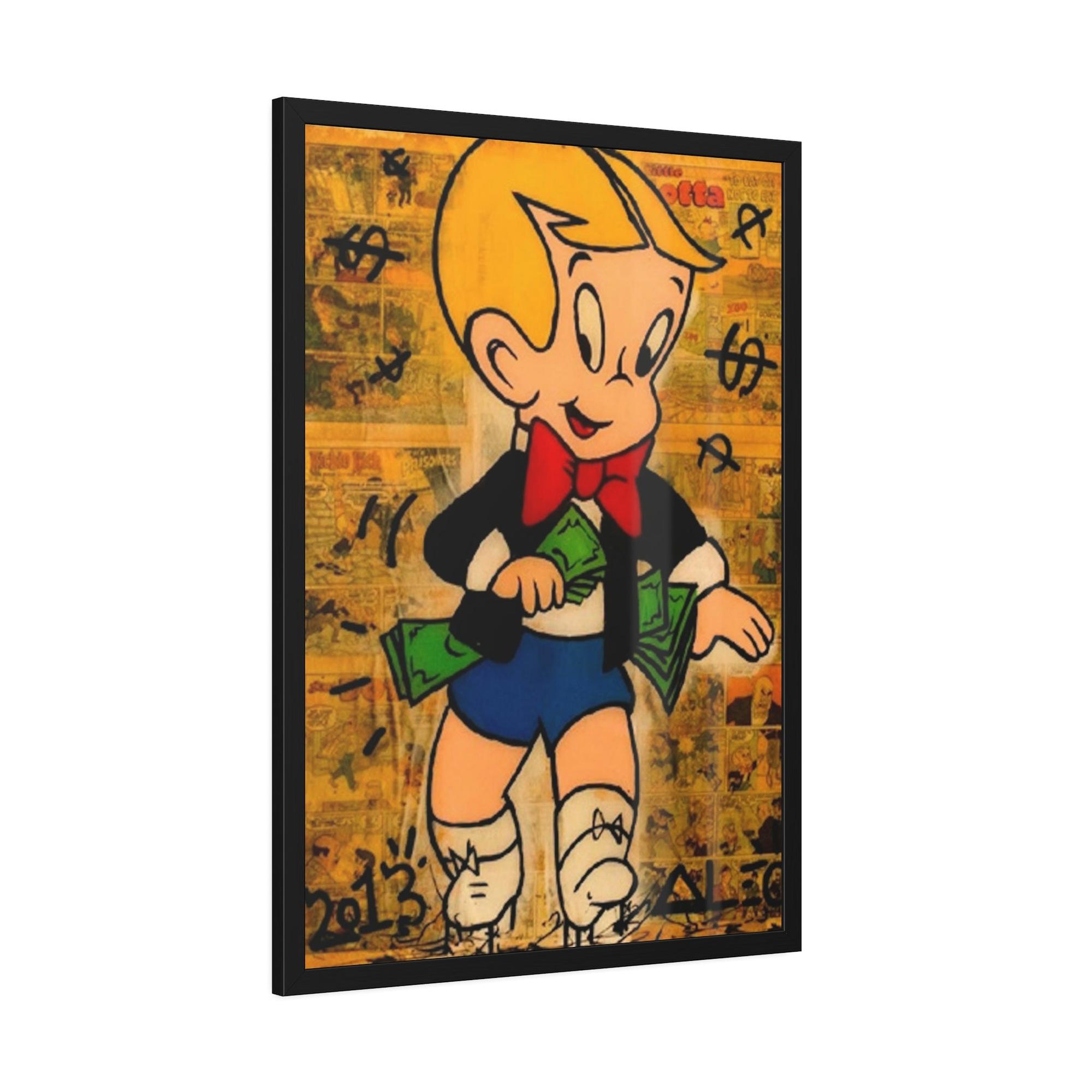 Monopoly & Motivation Bold Wall Art: Alec Monopoly's Print on Canvas and Framed Posters
