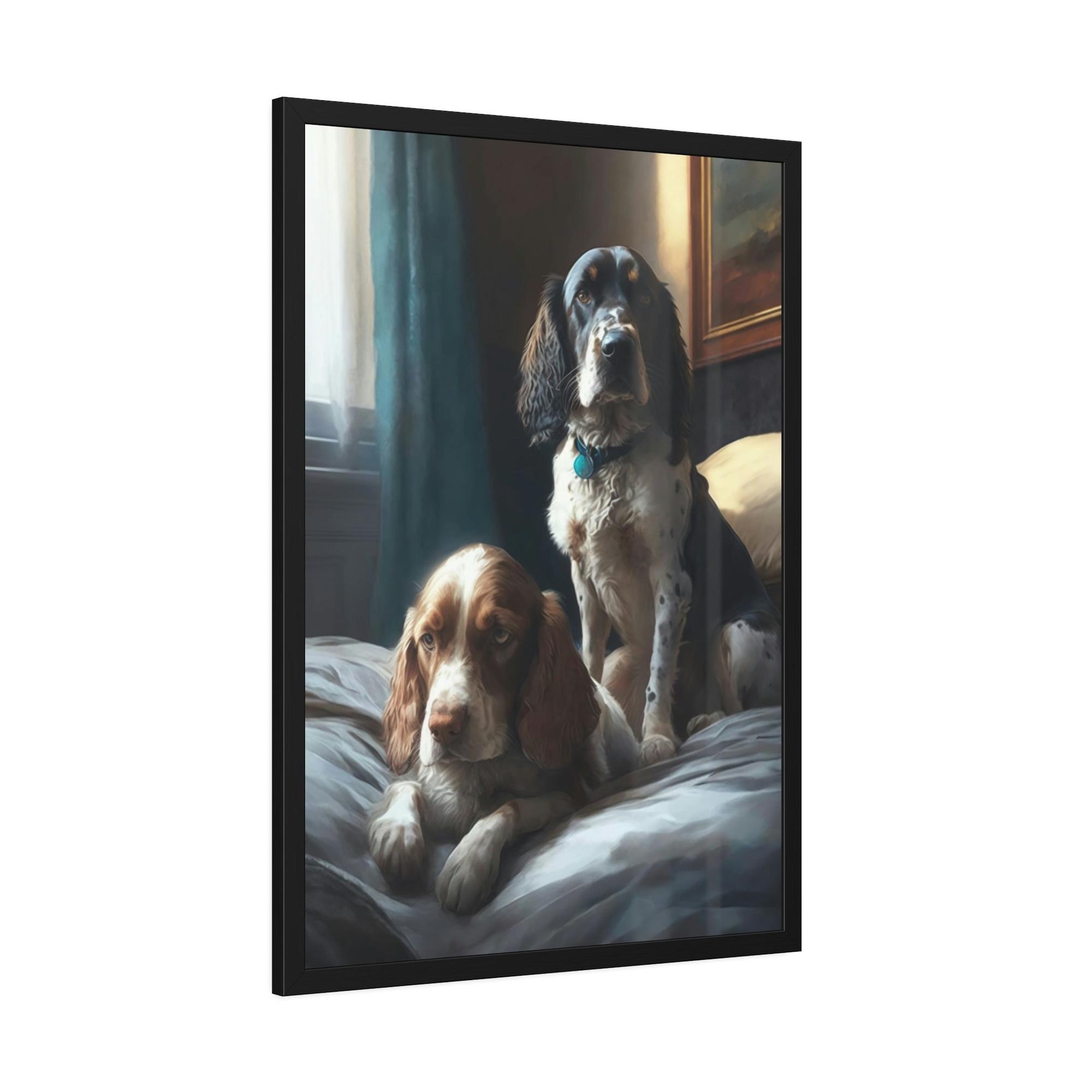 Dogs A Dog's Best Friend: Loyalty on Canvas
