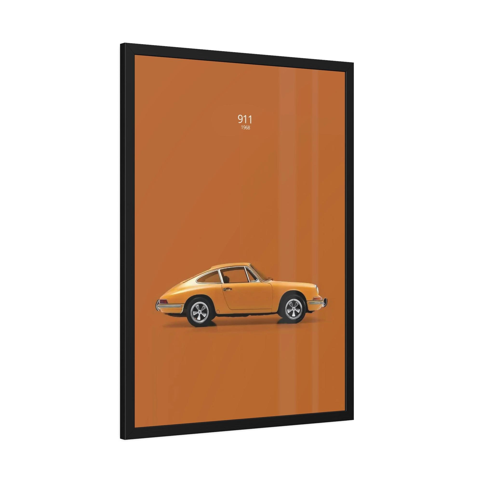 Porsche Porsche Passion: A Canvas & Poster Print of the Iconic Sports Car